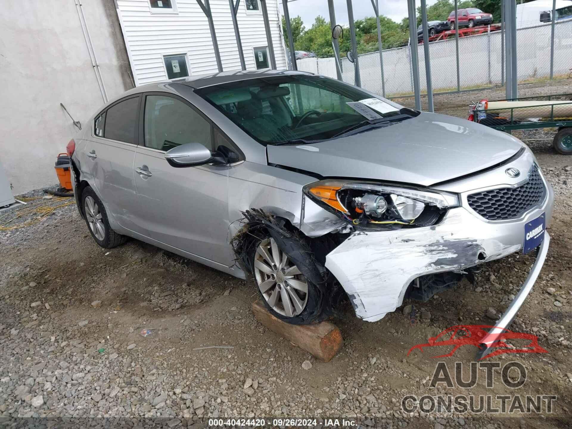 KIA FORTE 2015 - KNAFX4A86F5262325