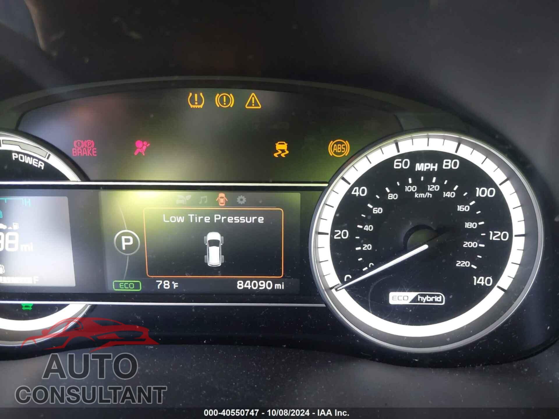 KIA NIRO 2017 - KNDCB3LC2H5041775