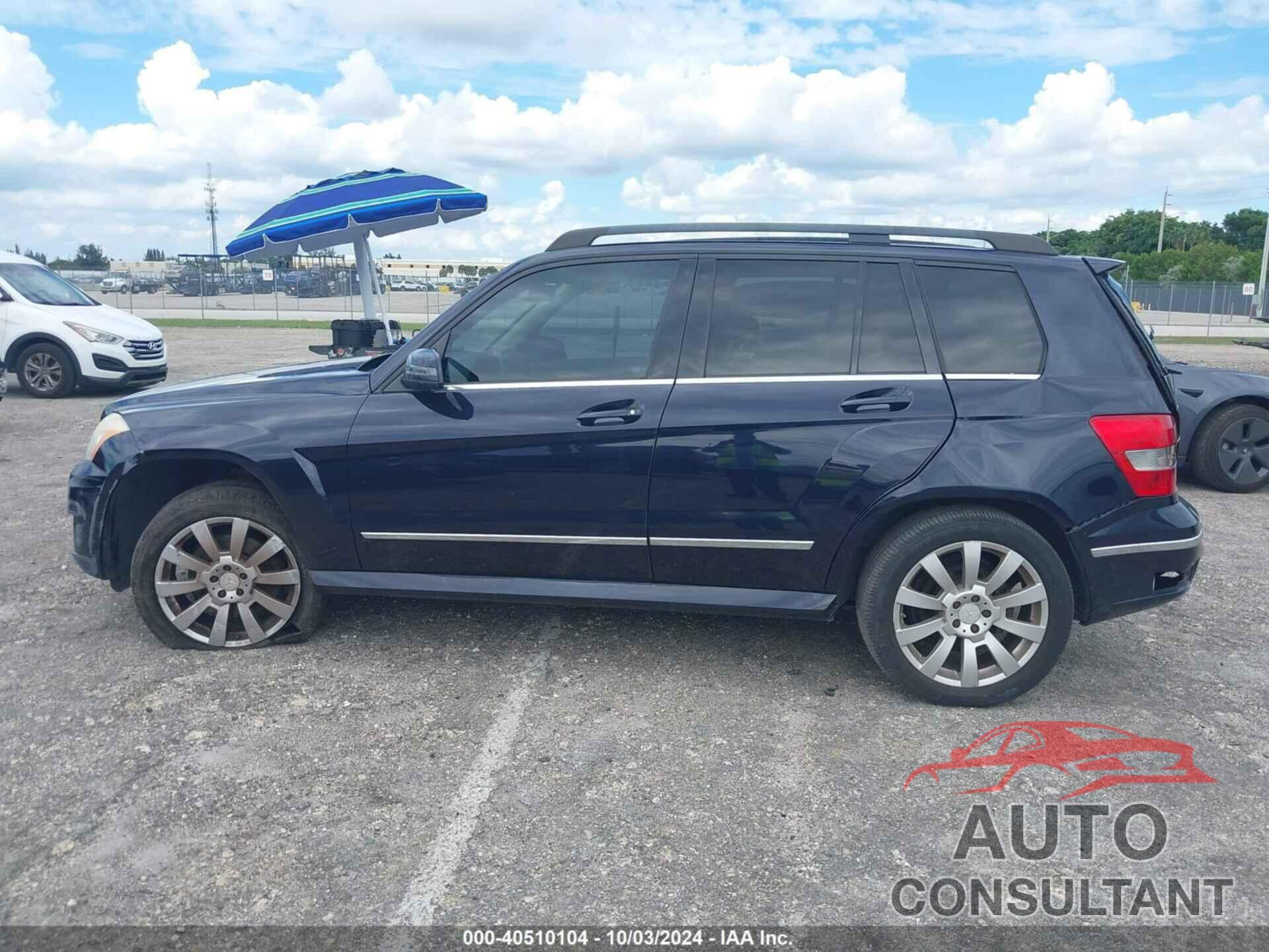 MERCEDES-BENZ GLK 350 2010 - WDCGG8HB3AF423078