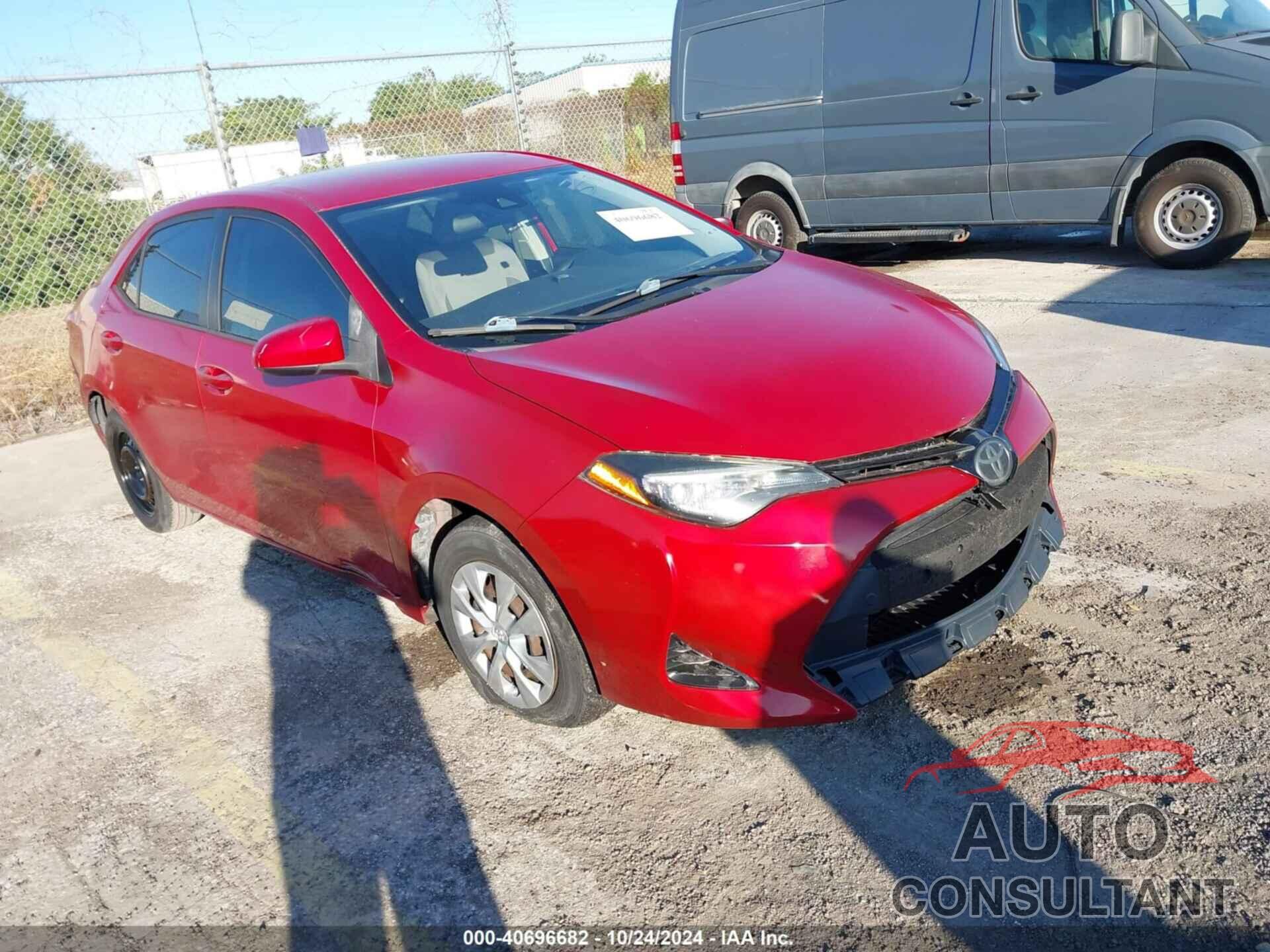 TOYOTA COROLLA 2018 - 5YFBURHE1JP759622