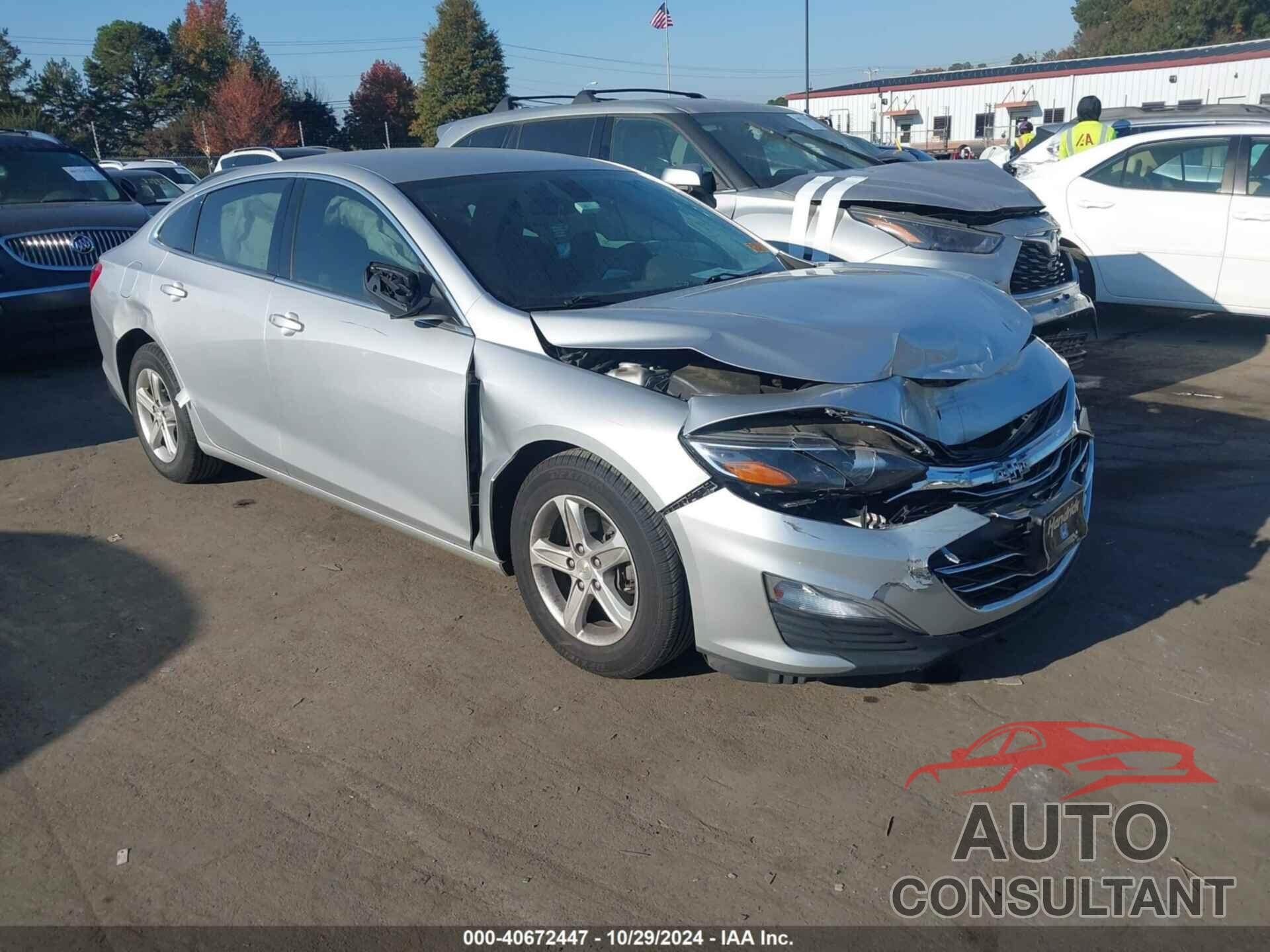 CHEVROLET MALIBU 2020 - 1G1ZB5ST7LF048627