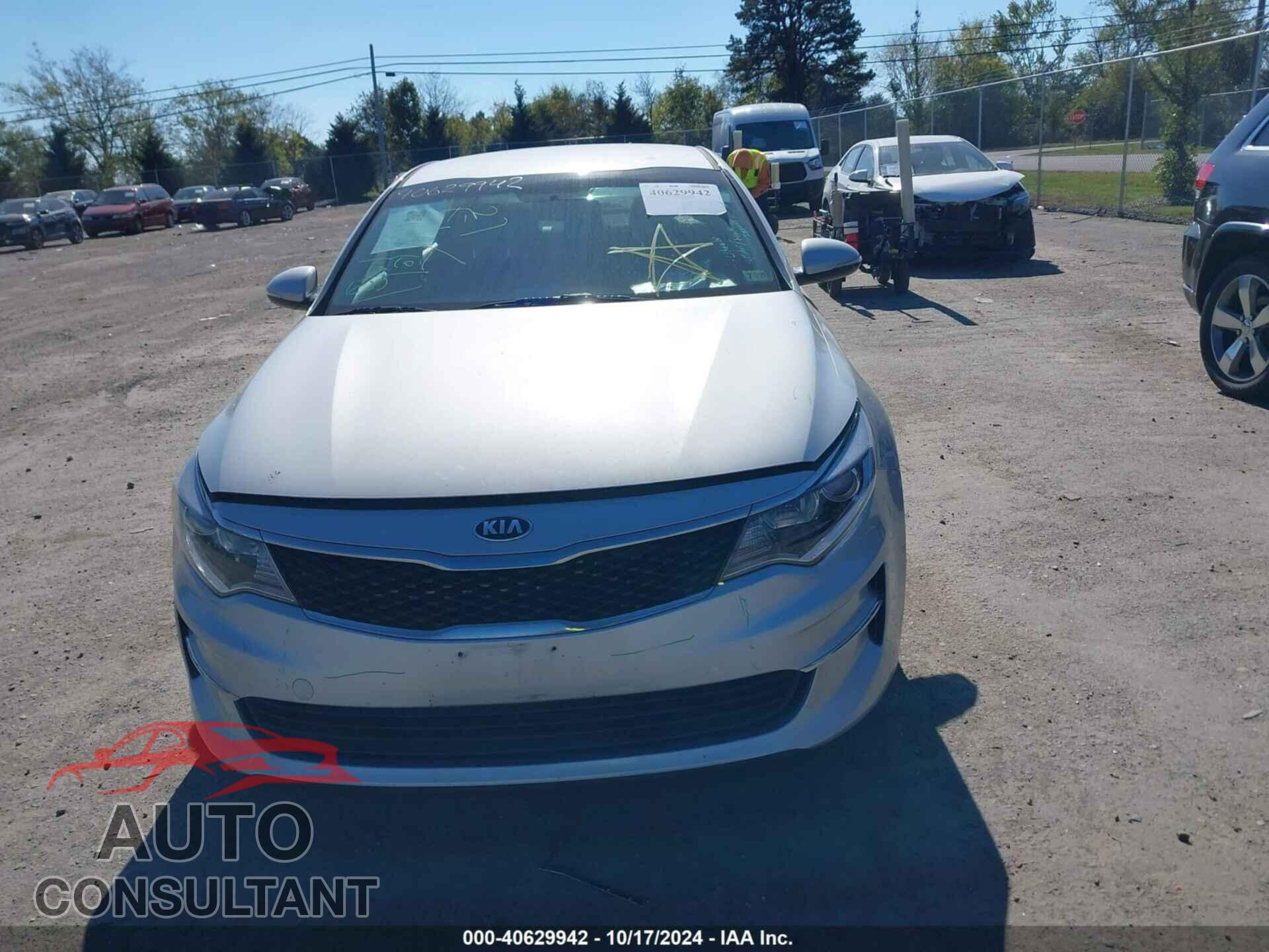 KIA OPTIMA 2017 - KNAGT4L37H5149942