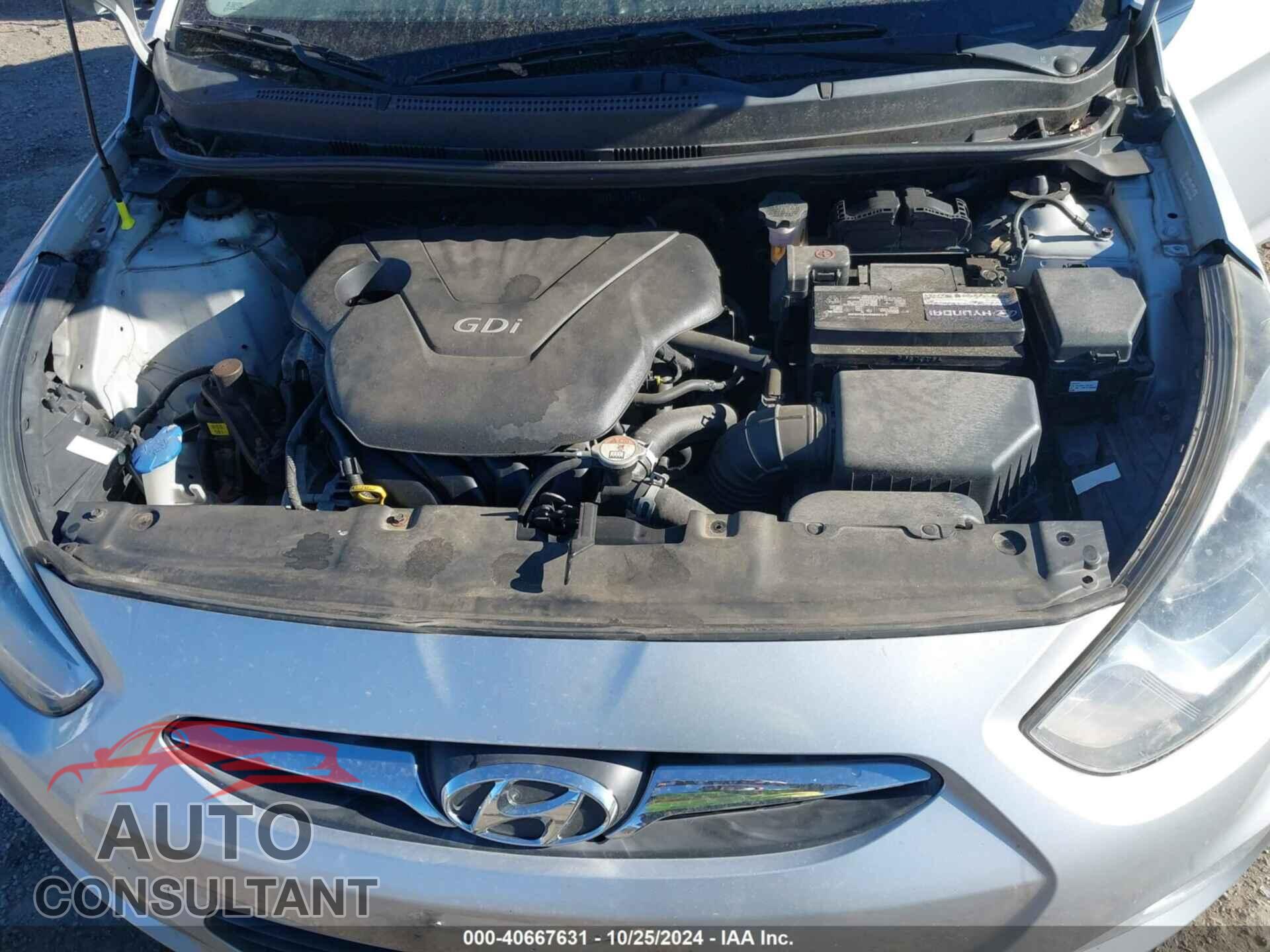 HYUNDAI ACCENT 2014 - KMHCU5AE8EU195303
