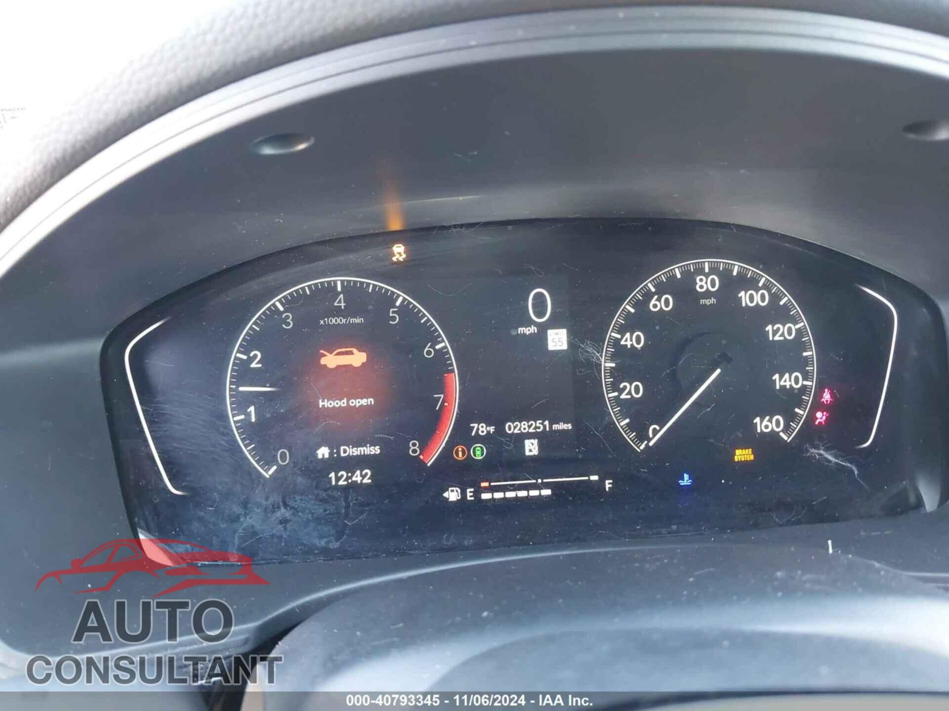 HONDA CIVIC 2023 - 2HGFE1F71PH321090