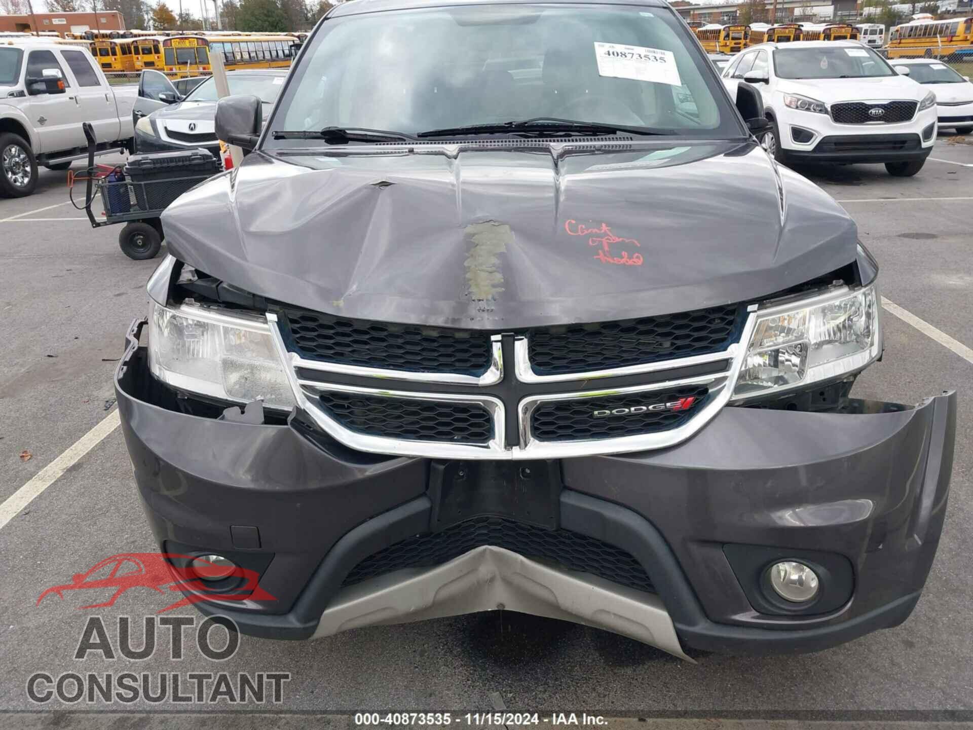 DODGE JOURNEY 2017 - 3C4PDDBG8HT591987