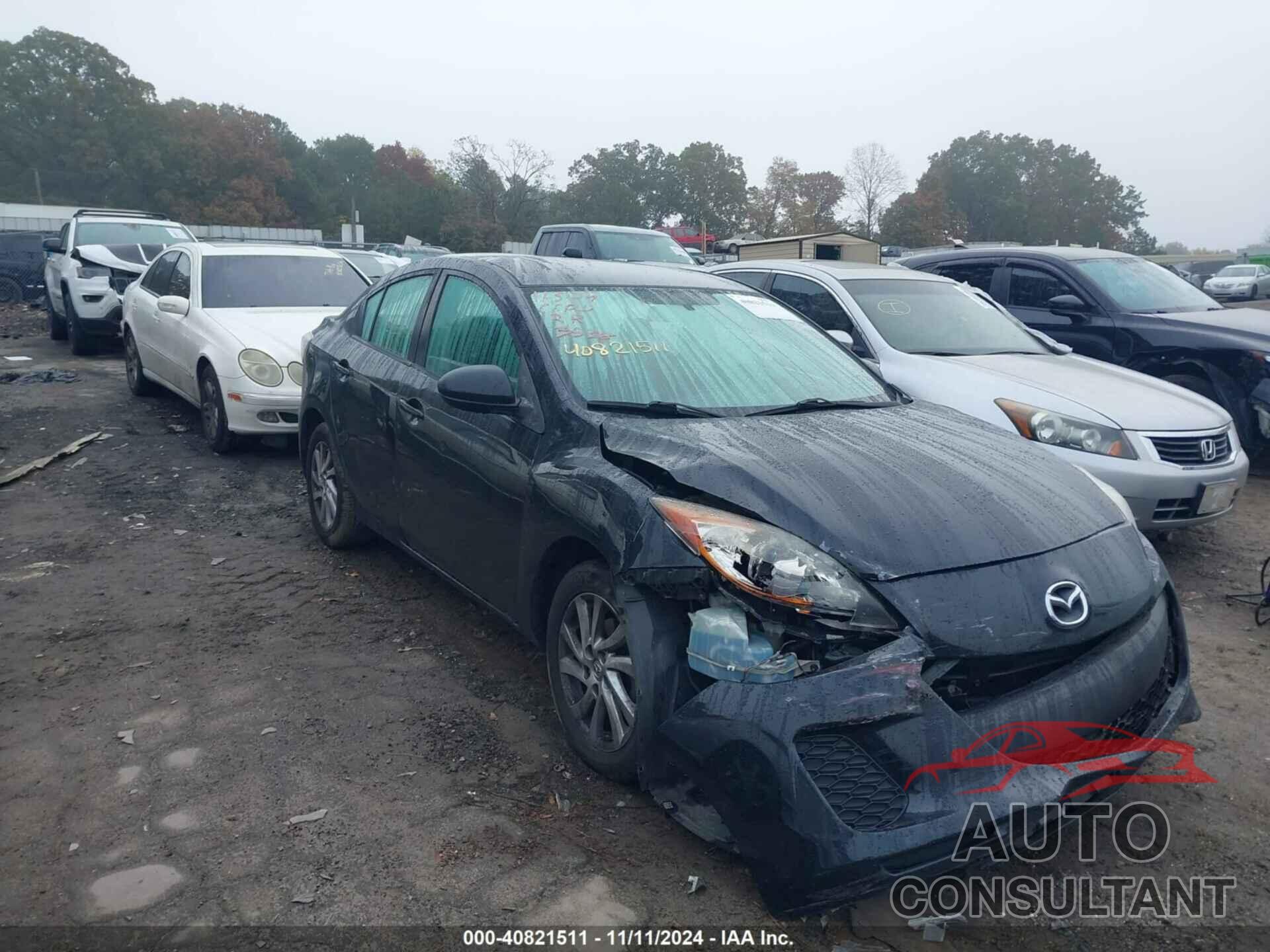 MAZDA MAZDA3 2012 - JM1BL1V87C1693538