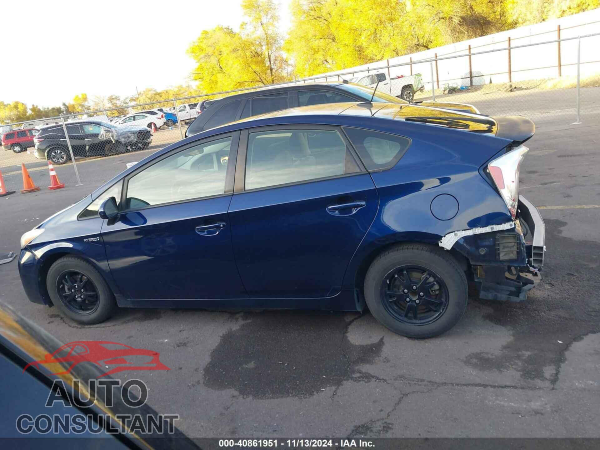 TOYOTA PRIUS 2013 - JTDKN3DU8D1673305