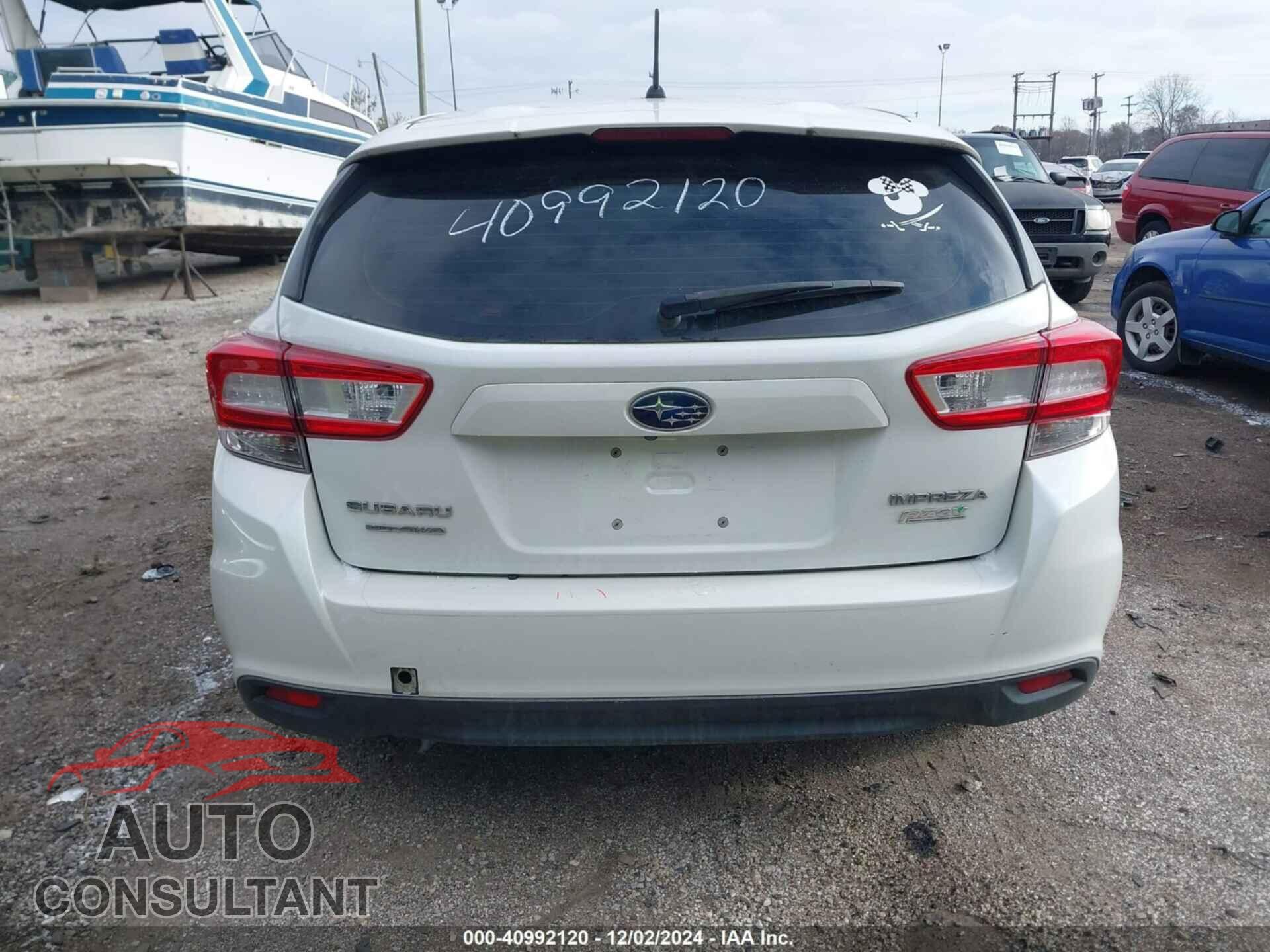 SUBARU IMPREZA 2017 - 4S3GTAA61H3729701