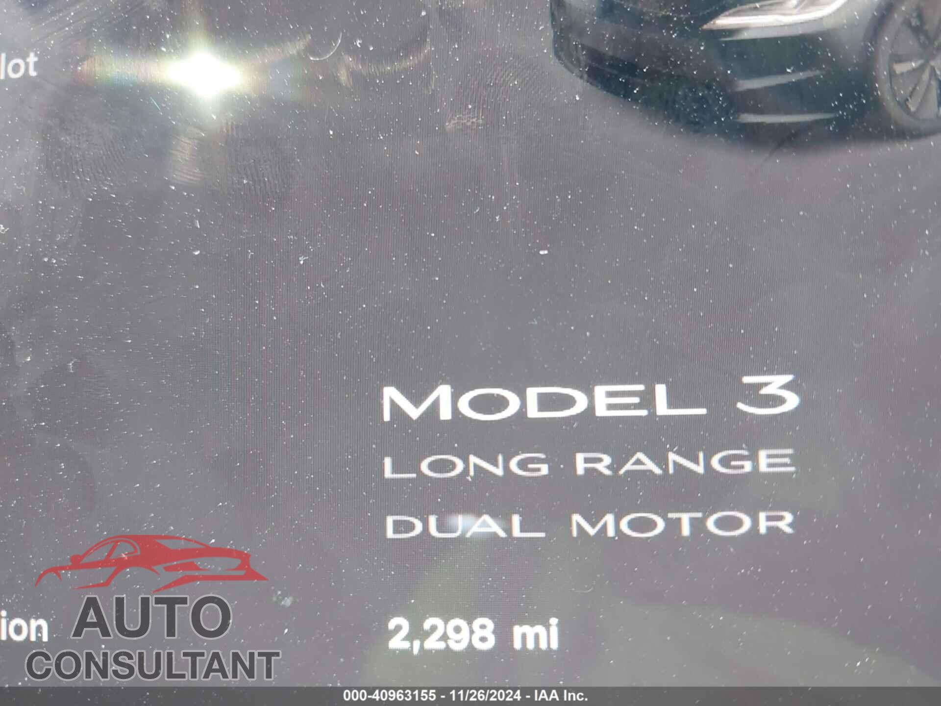 TESLA MODEL 3 2024 - 5YJ3E1EB8RF816368
