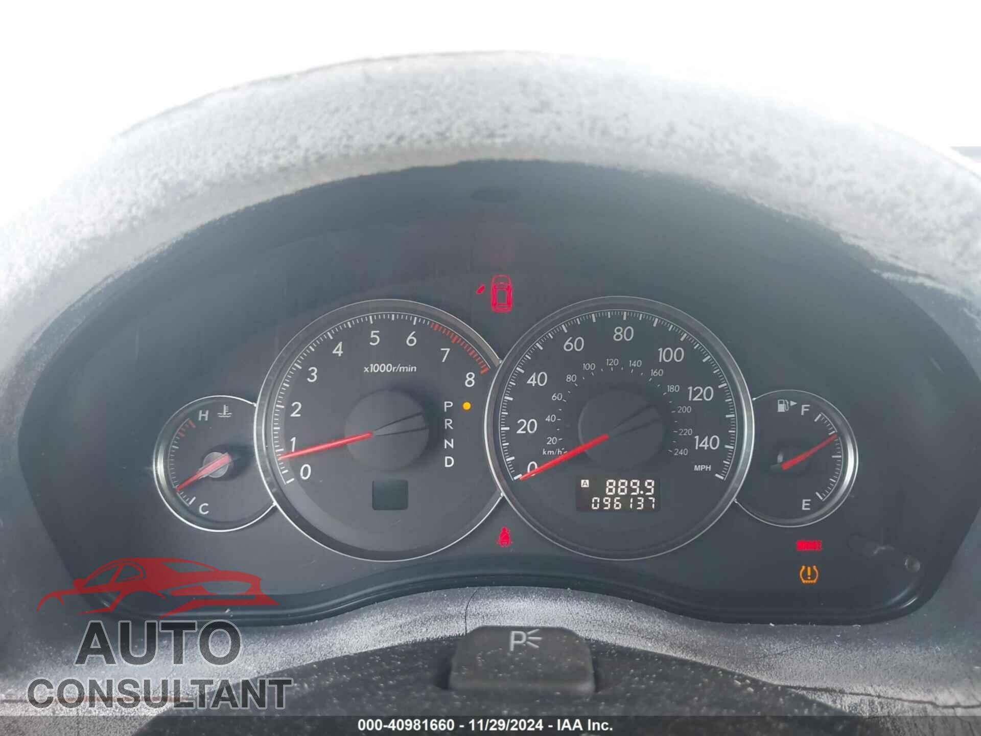 SUBARU OUTBACK 2009 - 4S4BP61C597324657