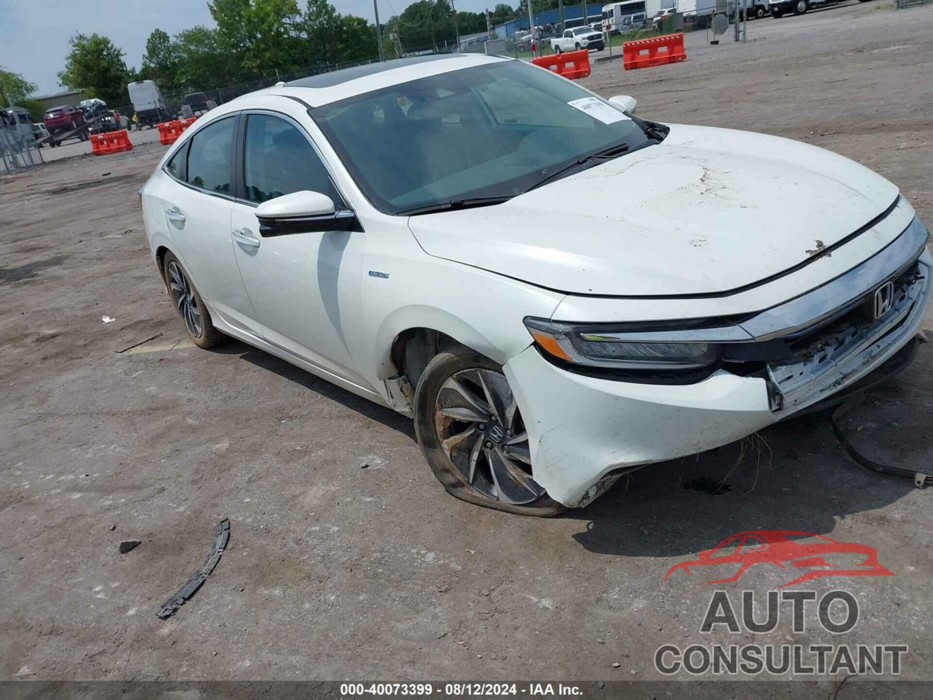 HONDA INSIGHT 2019 - 19XZE4F98KE013563