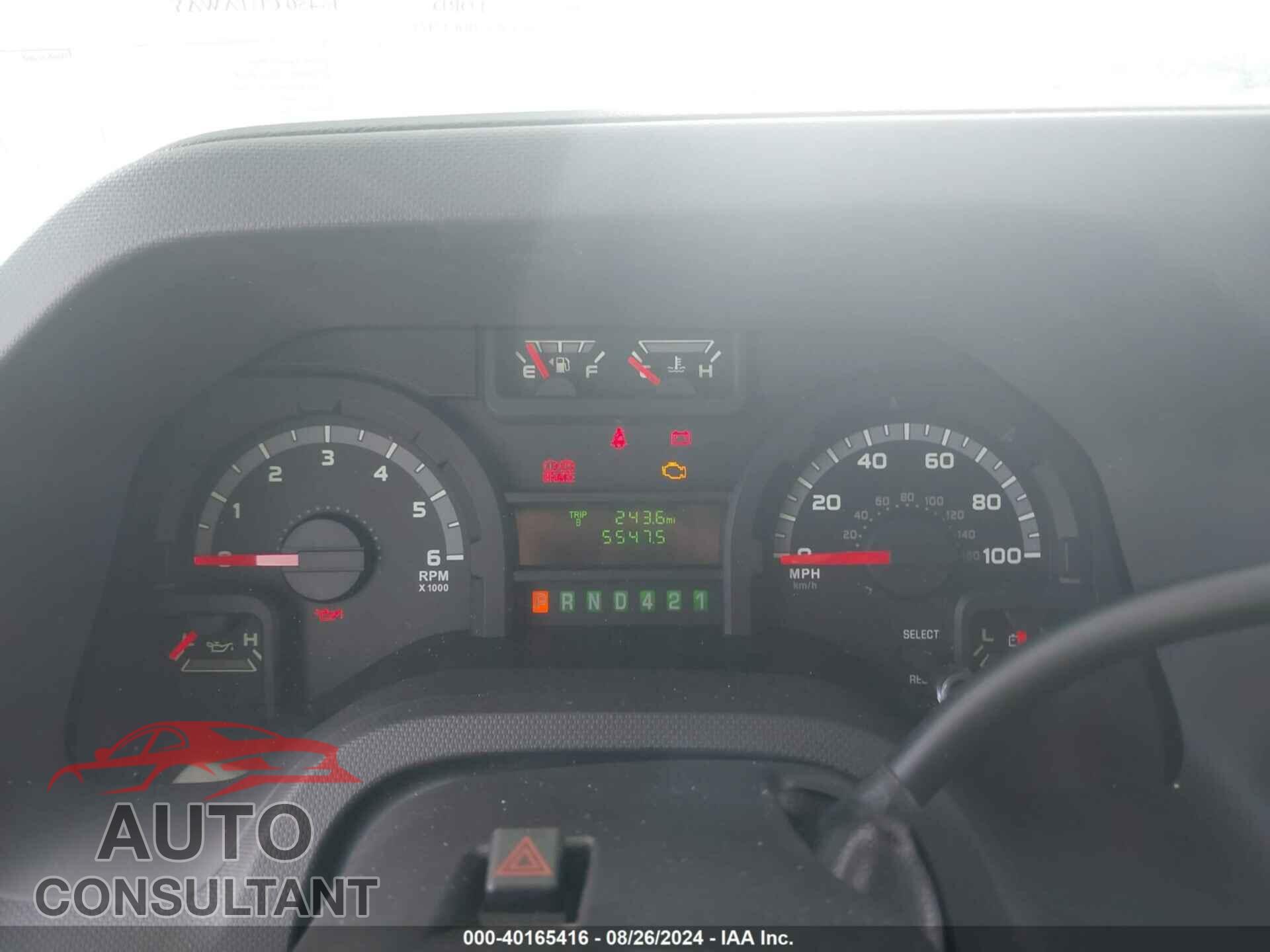 FORD E-450 CUTAWAY 2017 - 1FDXE4FS5HDC12473