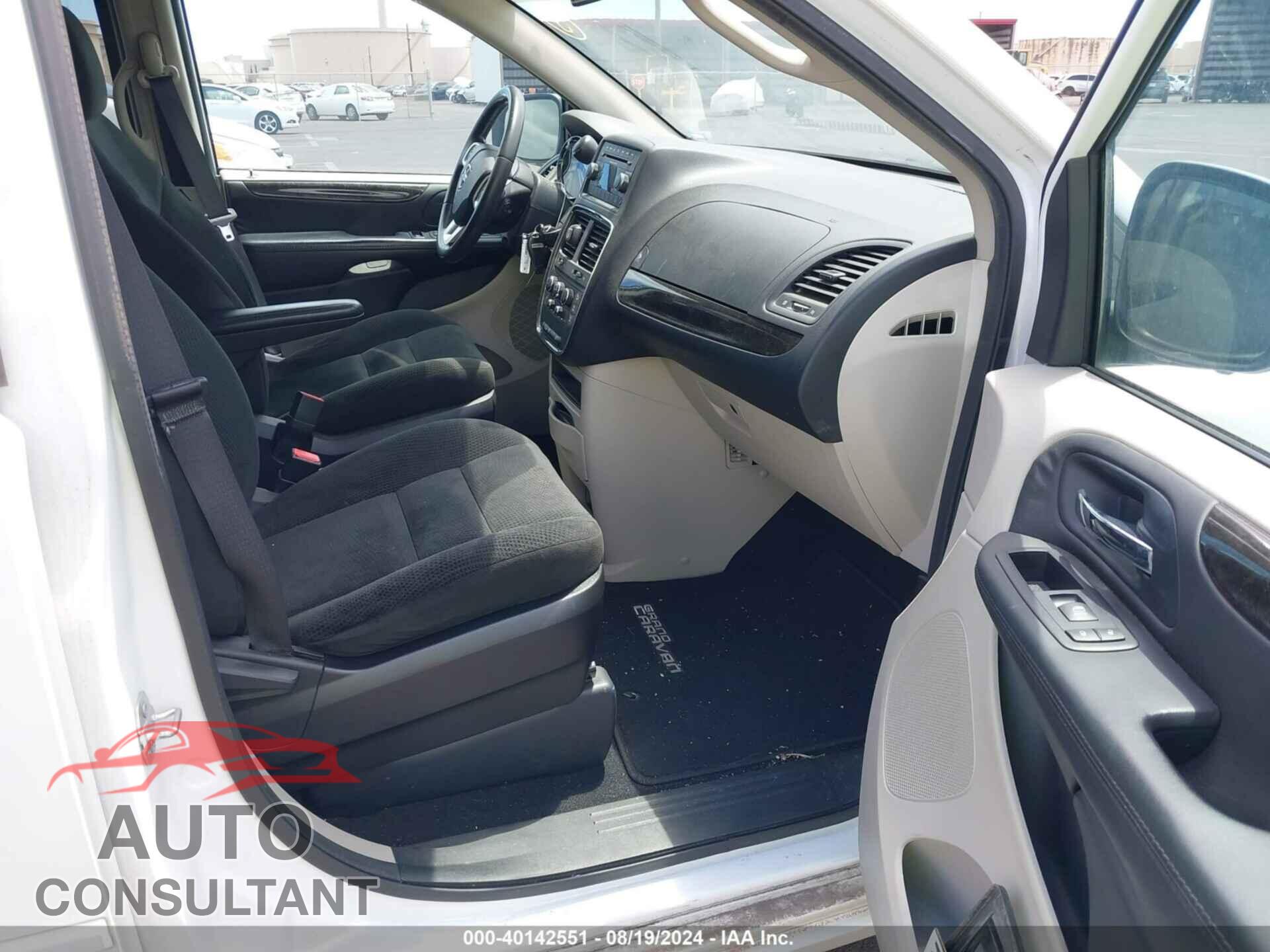 DODGE GRAND CARAVAN 2016 - 2C4RDGBG9GR204133