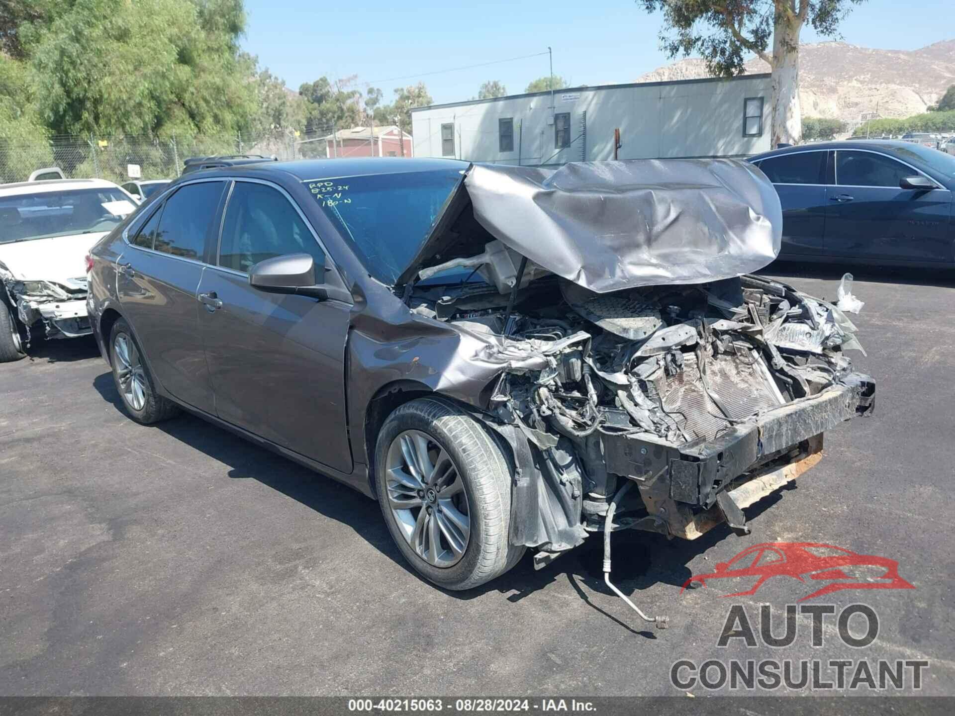 TOYOTA CAMRY 2016 - 4T1BF1FK4GU235442