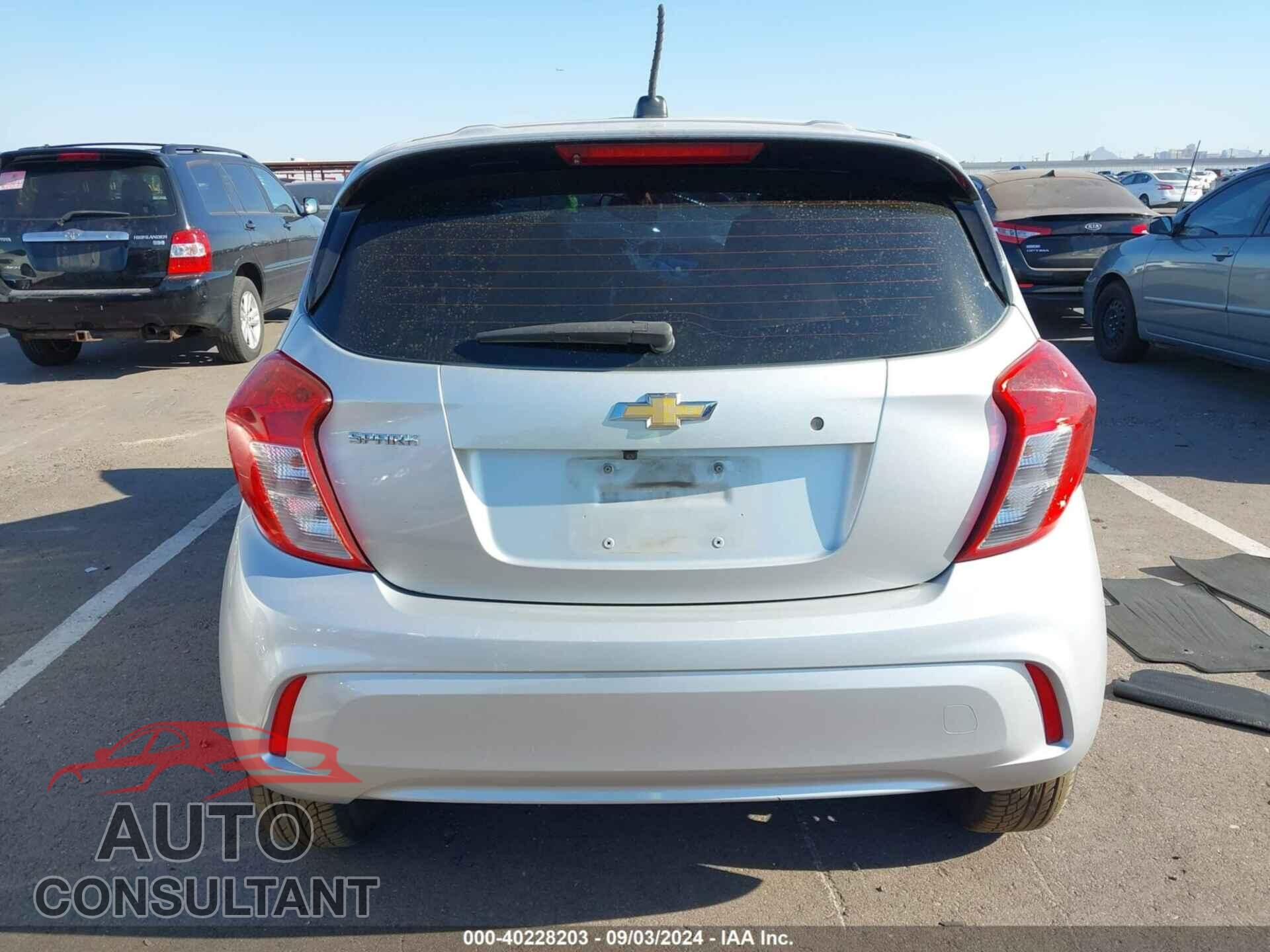 CHEVROLET SPARK 2019 - KL8CB6SA8KC809658