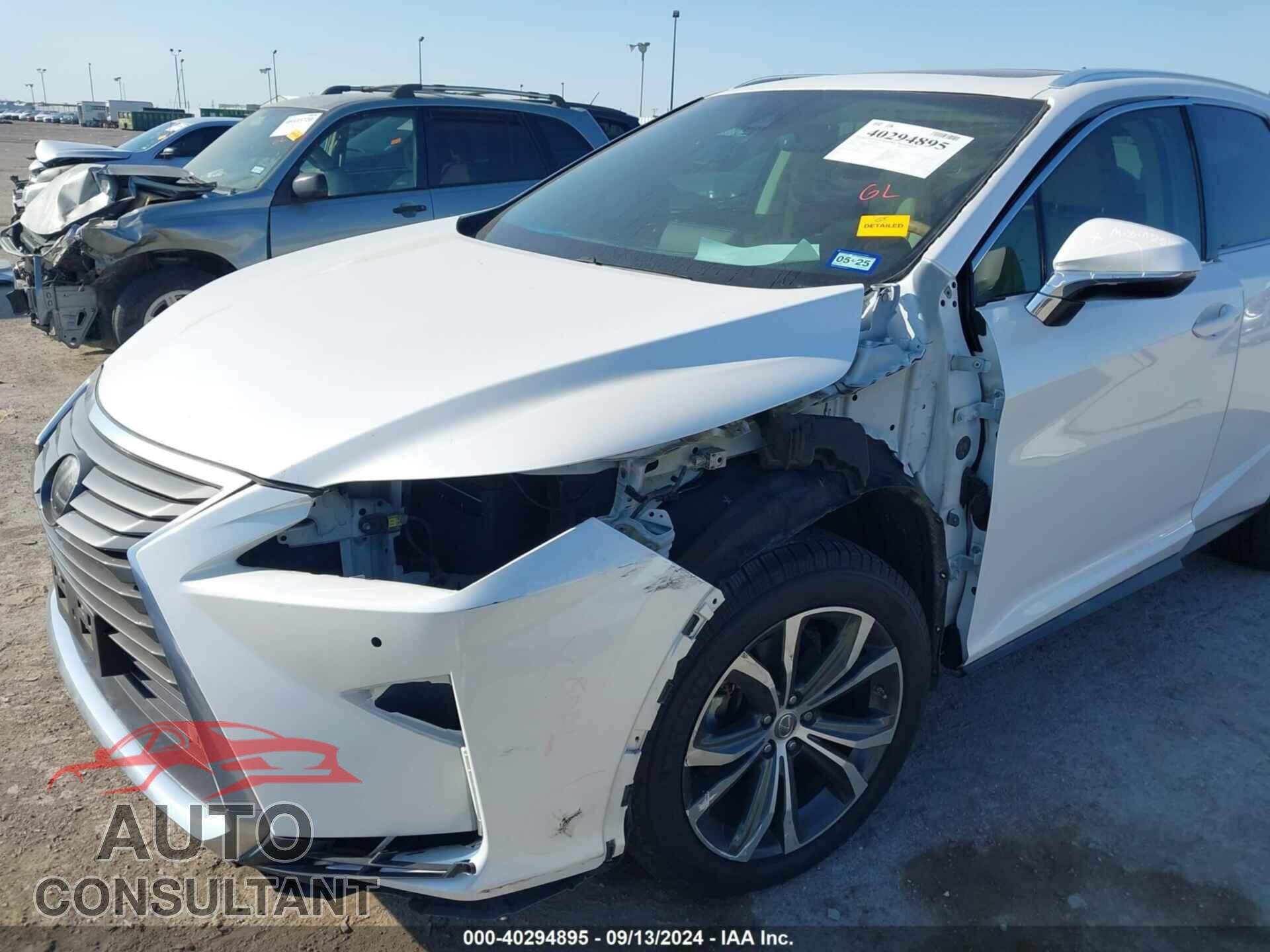 LEXUS RX 350 2017 - 2T2ZZMCA2HC087731