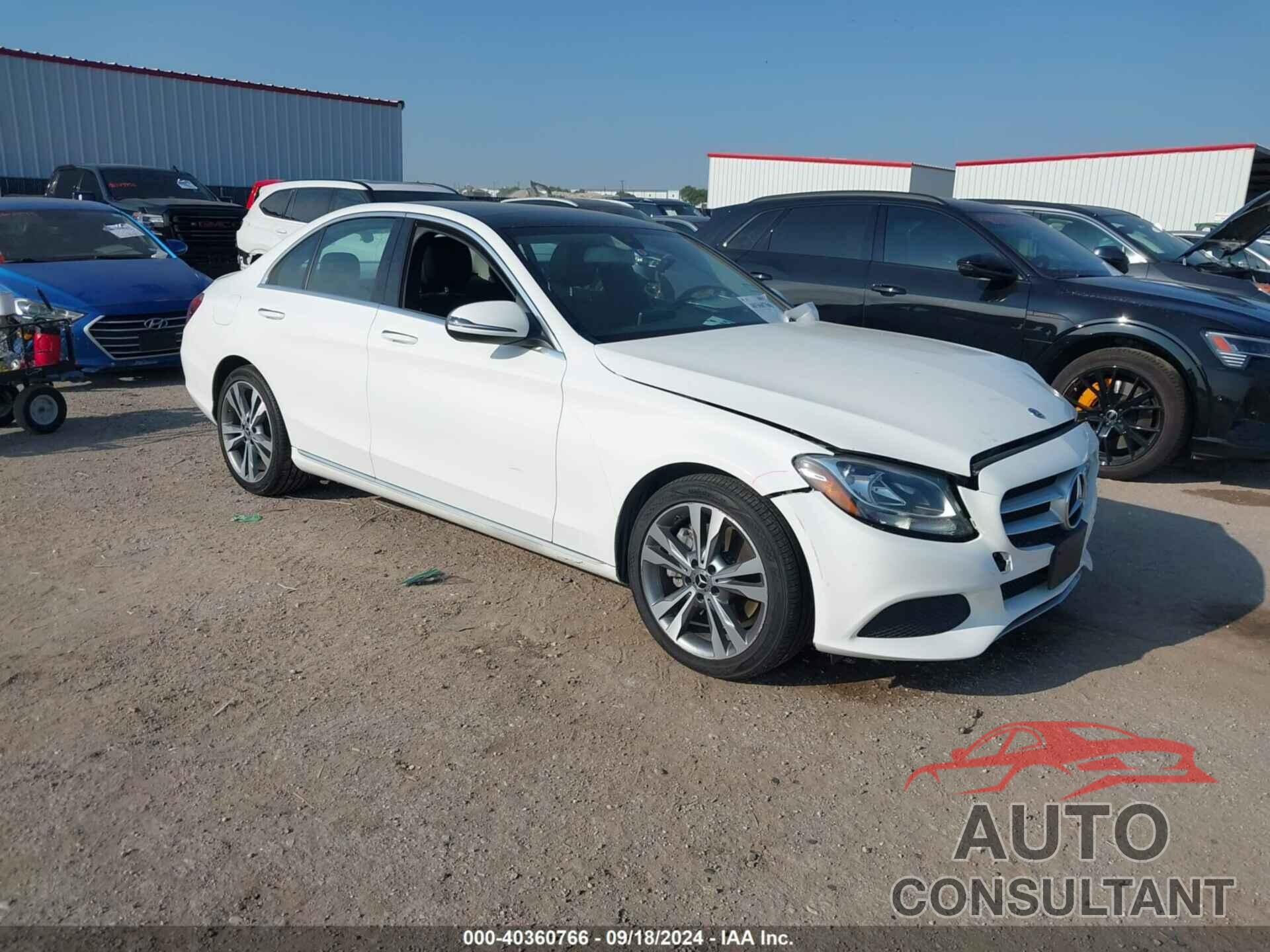 MERCEDES-BENZ C 300 2017 - WDDWF4JB2HR297656