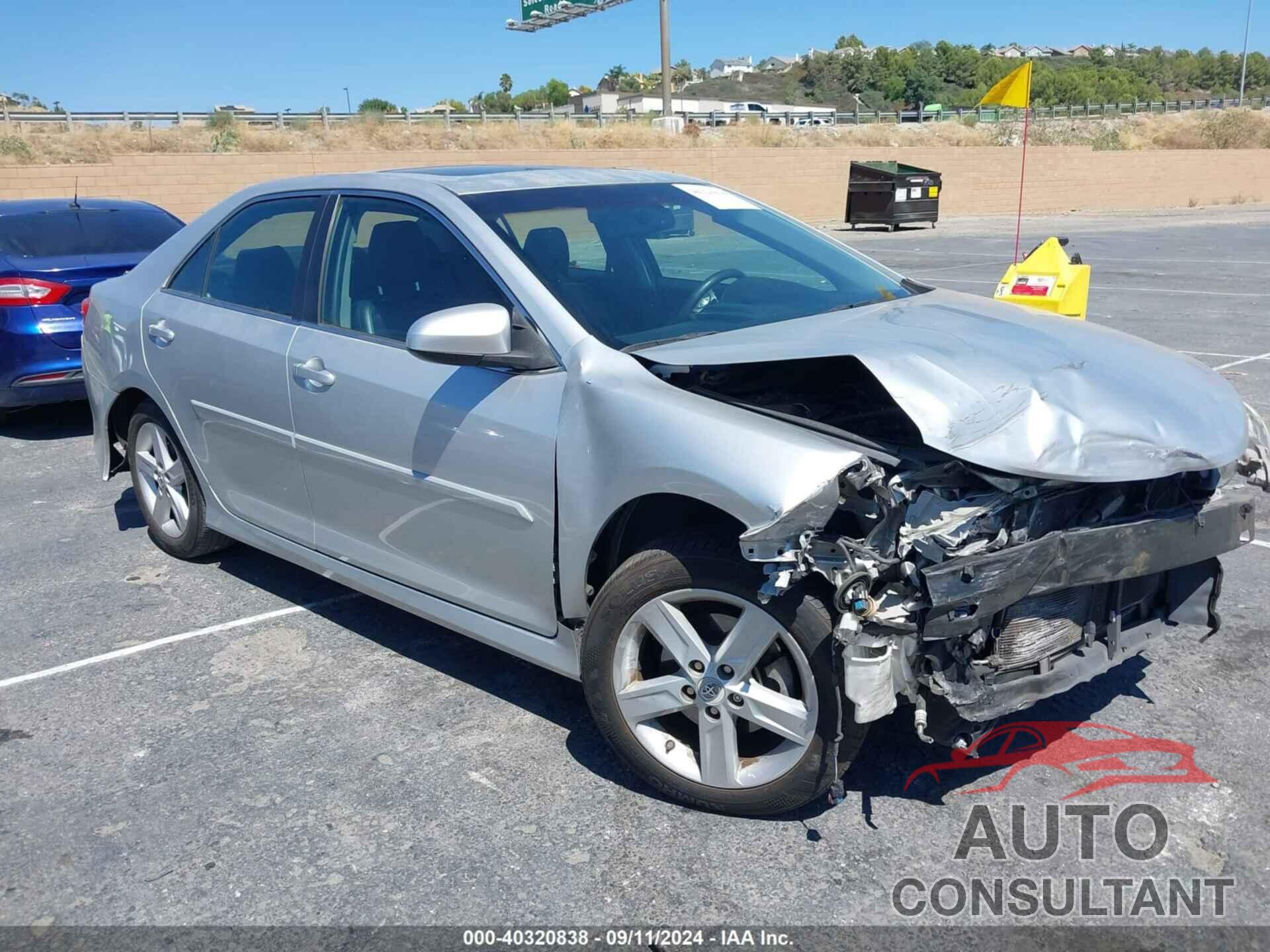TOYOTA CAMRY 2012 - 4T1BF1FK7CU181371