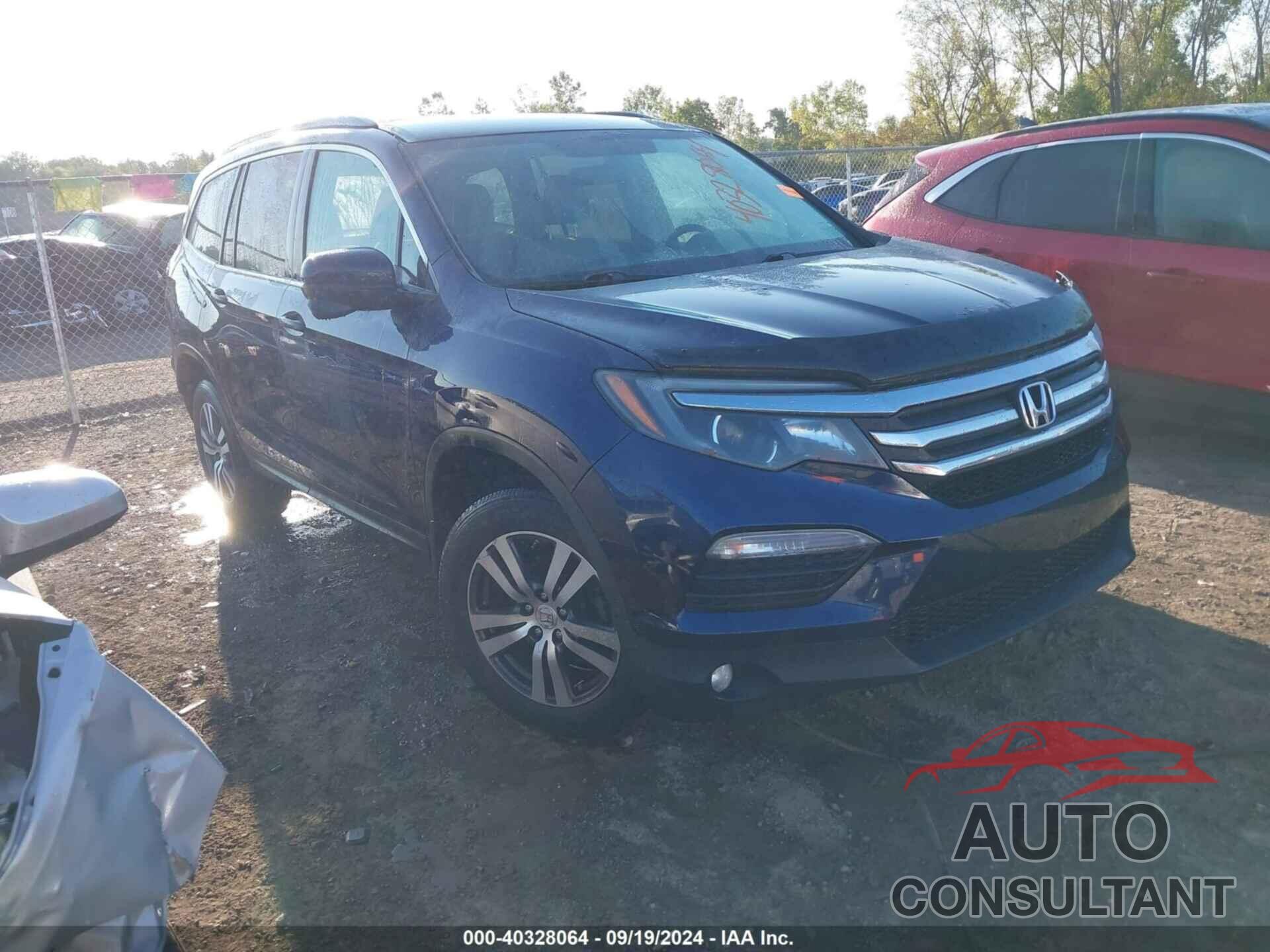 HONDA PILOT 2017 - 5FNYF6H39HB034356