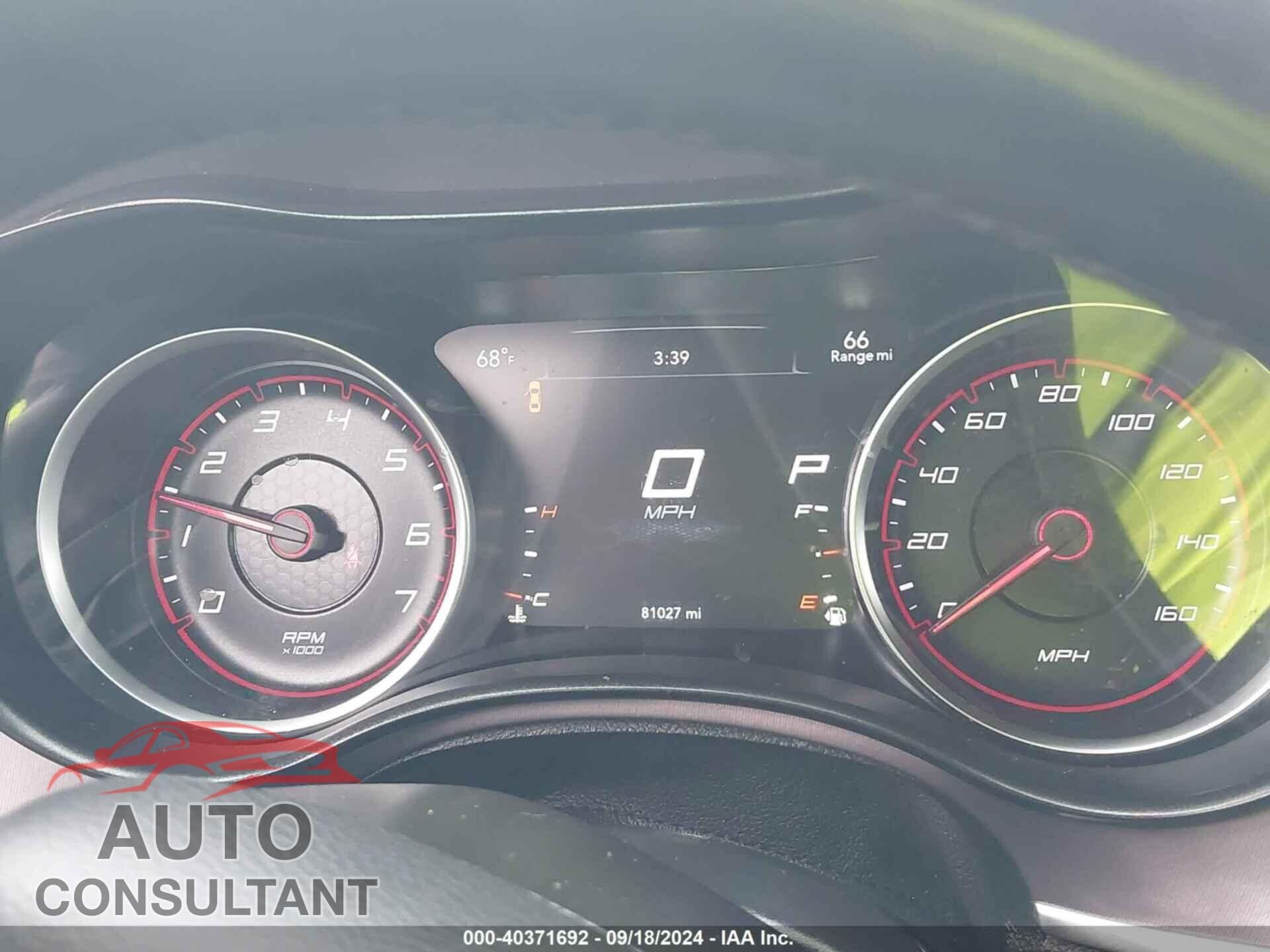 DODGE CHARGER 2019 - 2C3CDXCT8KH532423