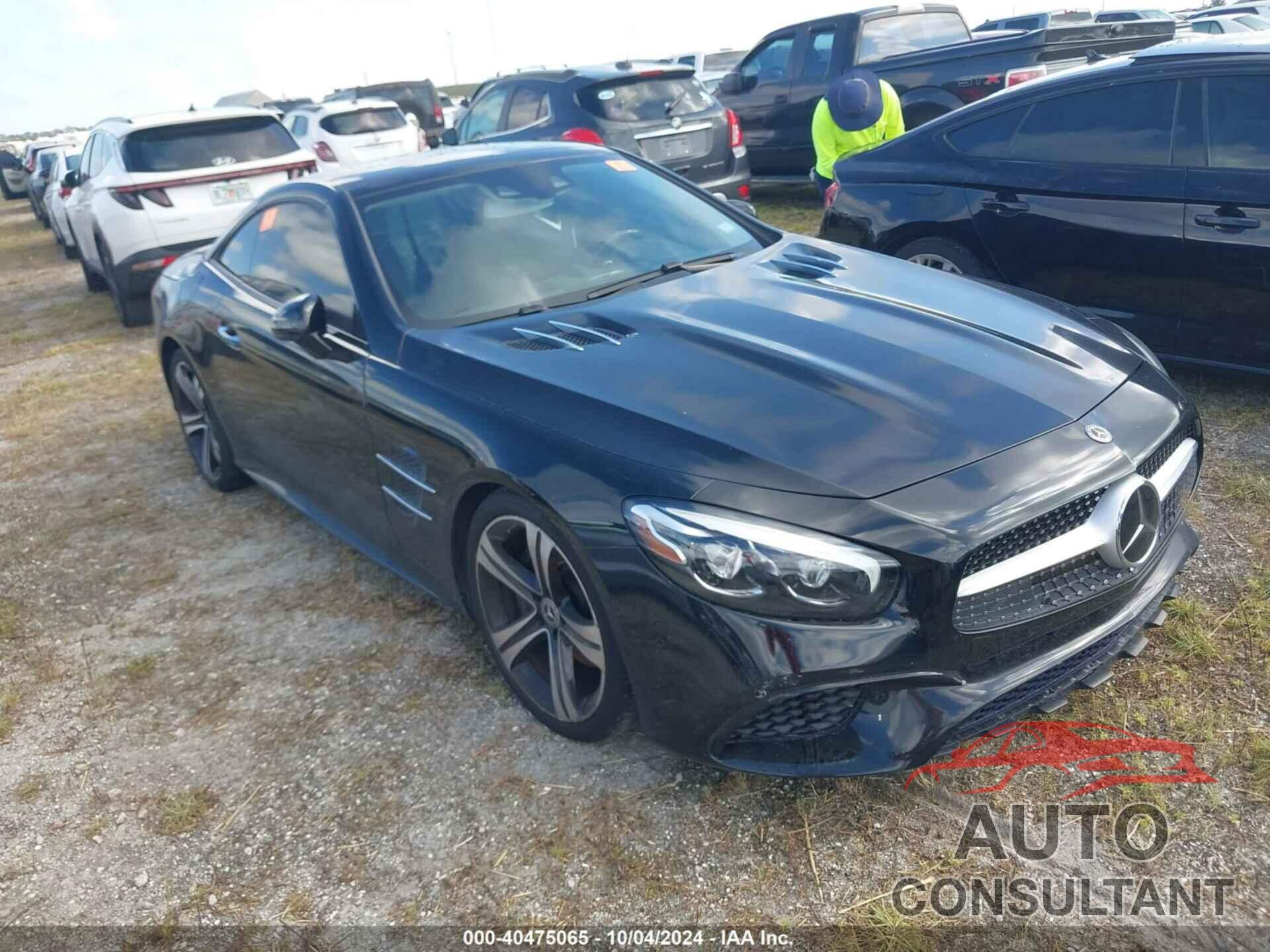 MERCEDES-BENZ SL 2018 - WDDJK6GA3JF051450