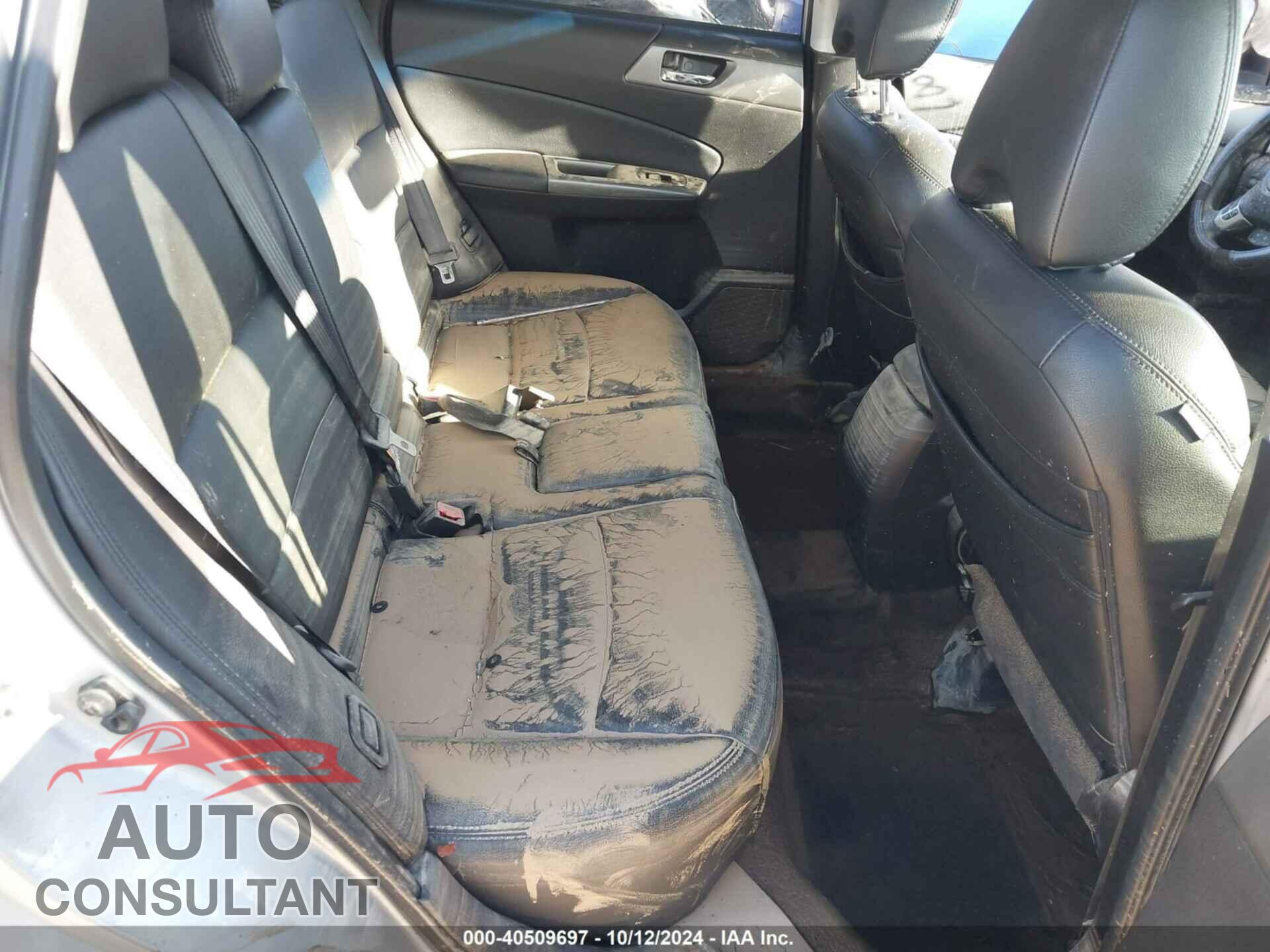 SUBARU FORESTER 2012 - JF2SHBDC1CH419502