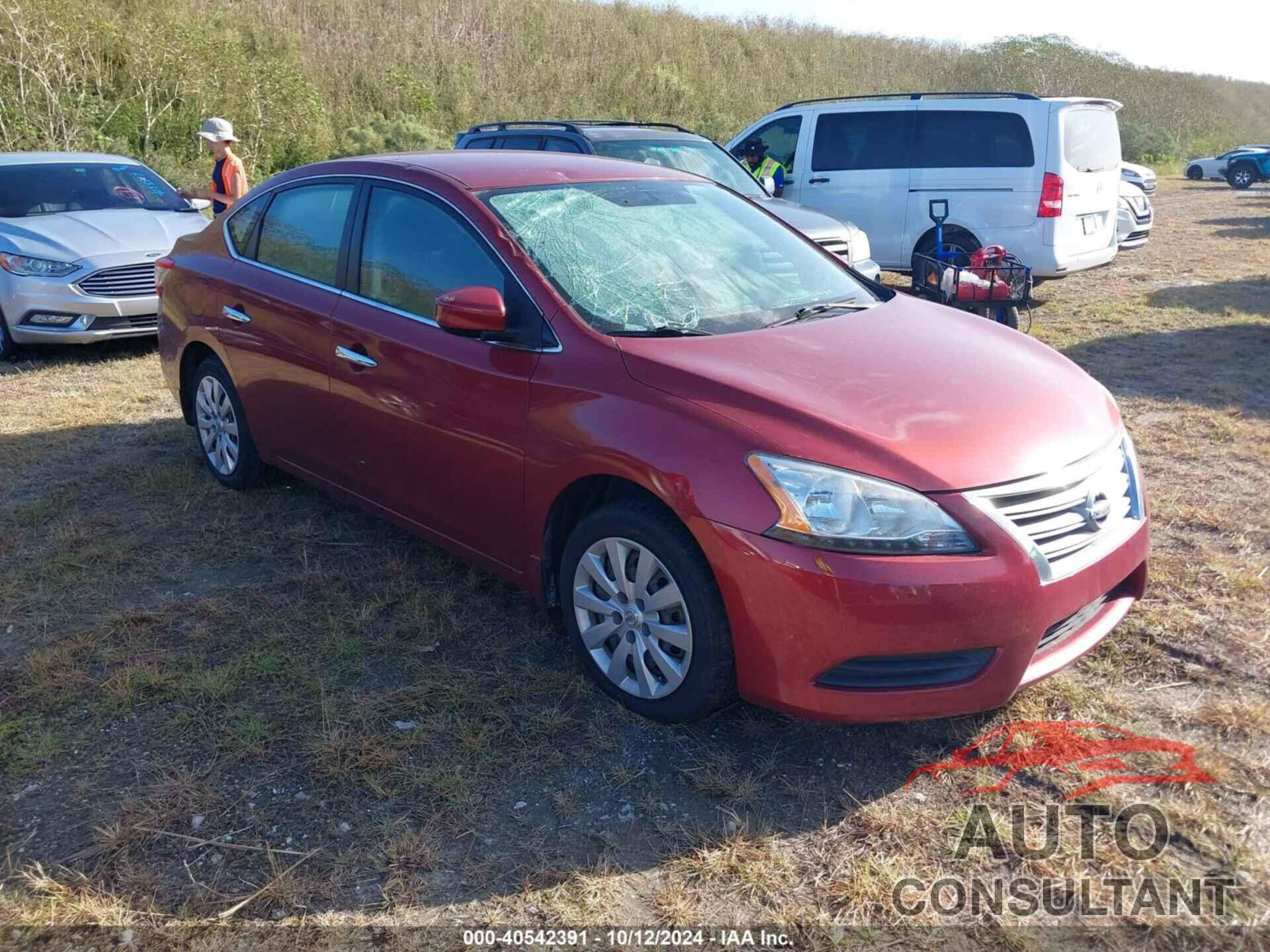 NISSAN SENTRA 2015 - 3N1AB7AP9FY257937