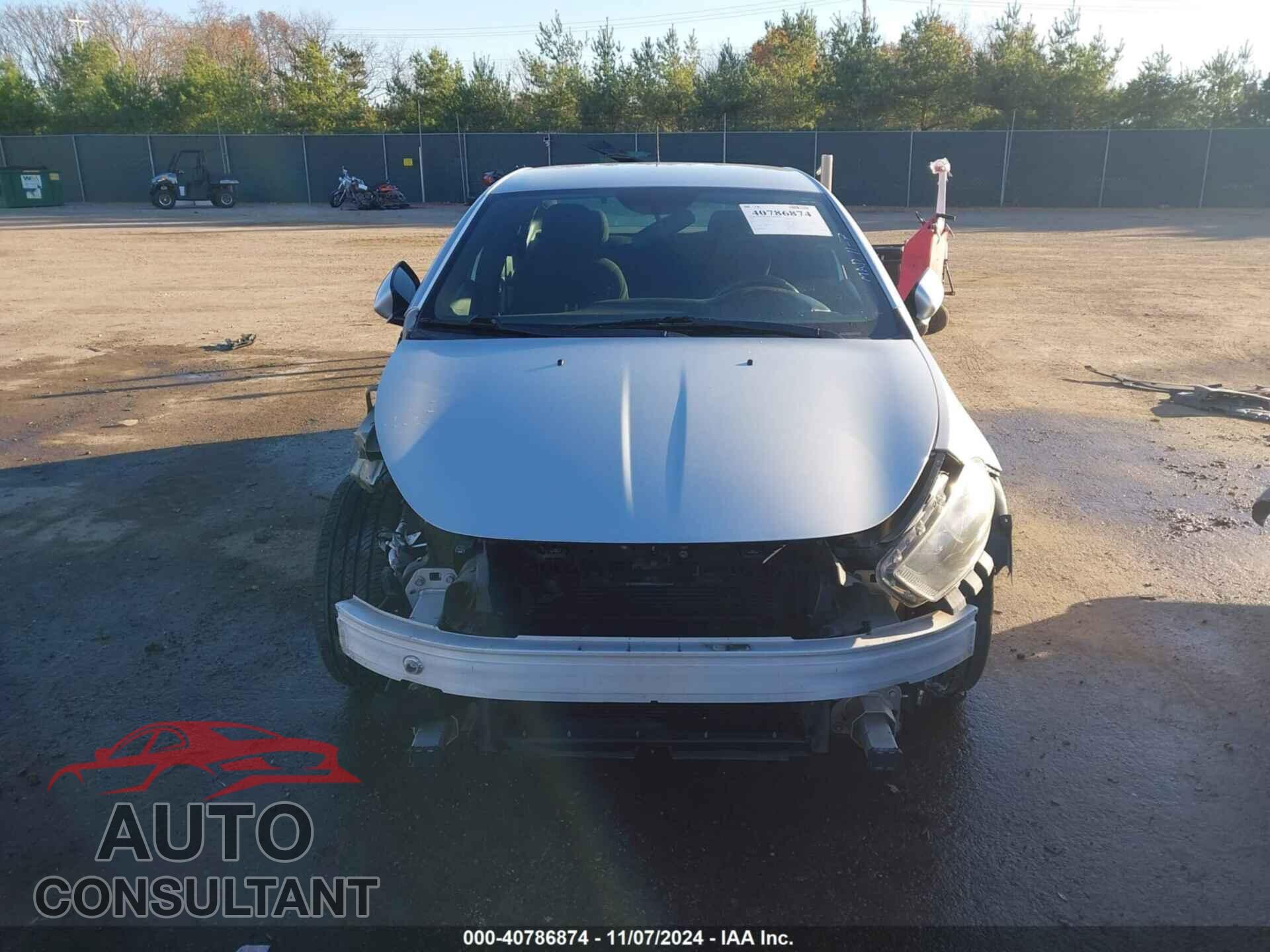 DODGE DART 2013 - 1C3CDFBA6DD241798