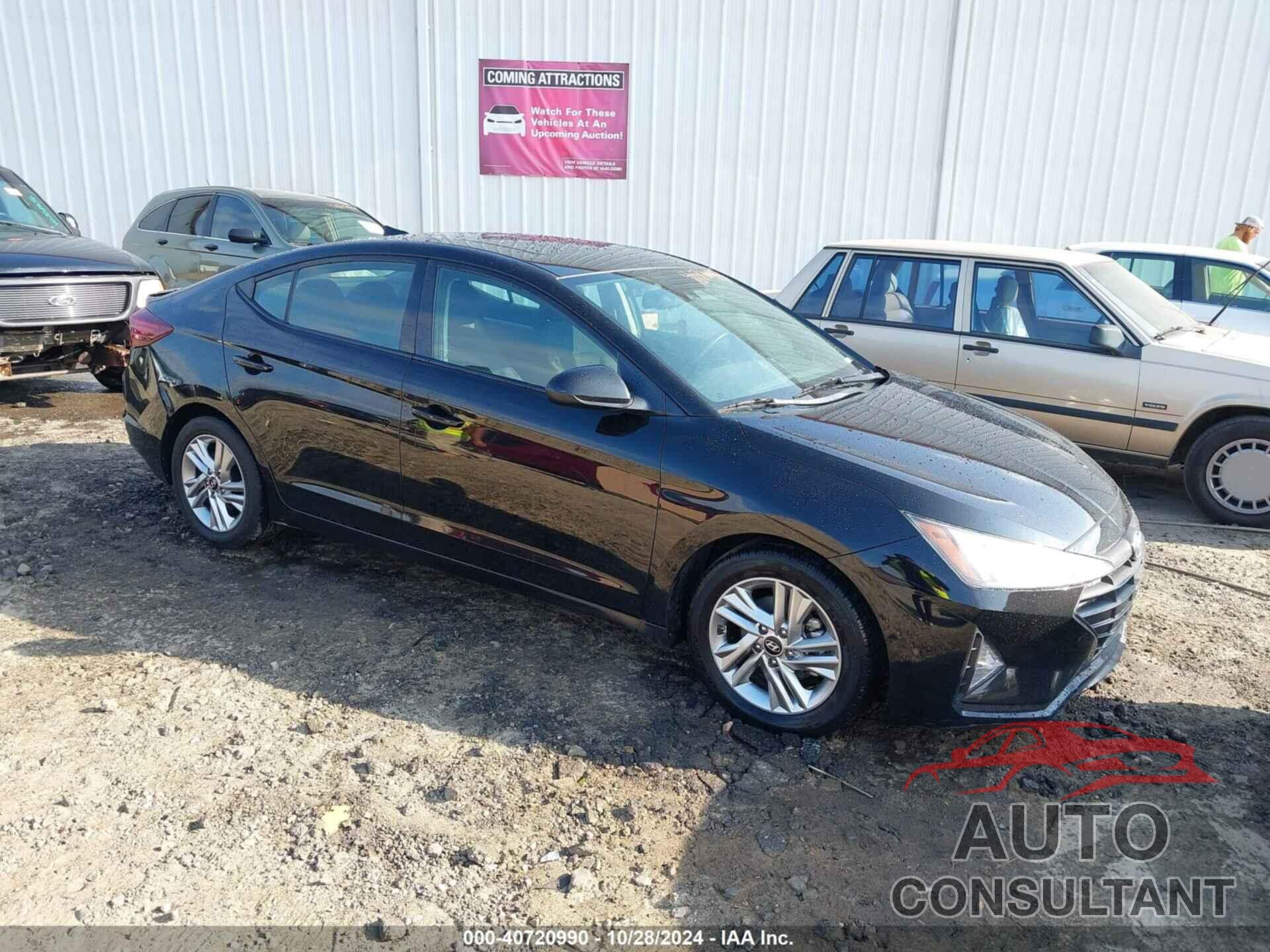 HYUNDAI ELANTRA 2019 - KMHD84LF0KU778226