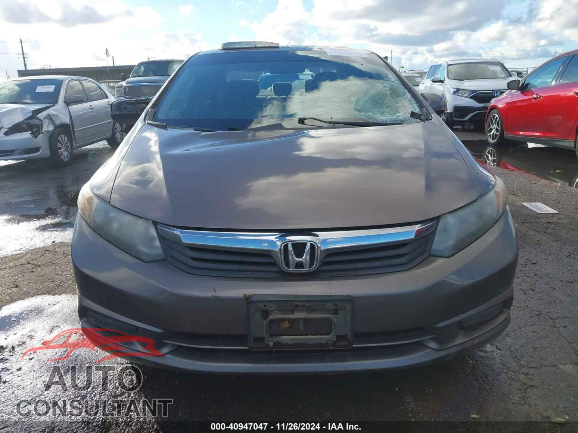 HONDA CIVIC 2012 - 19XFB2F81CE332036