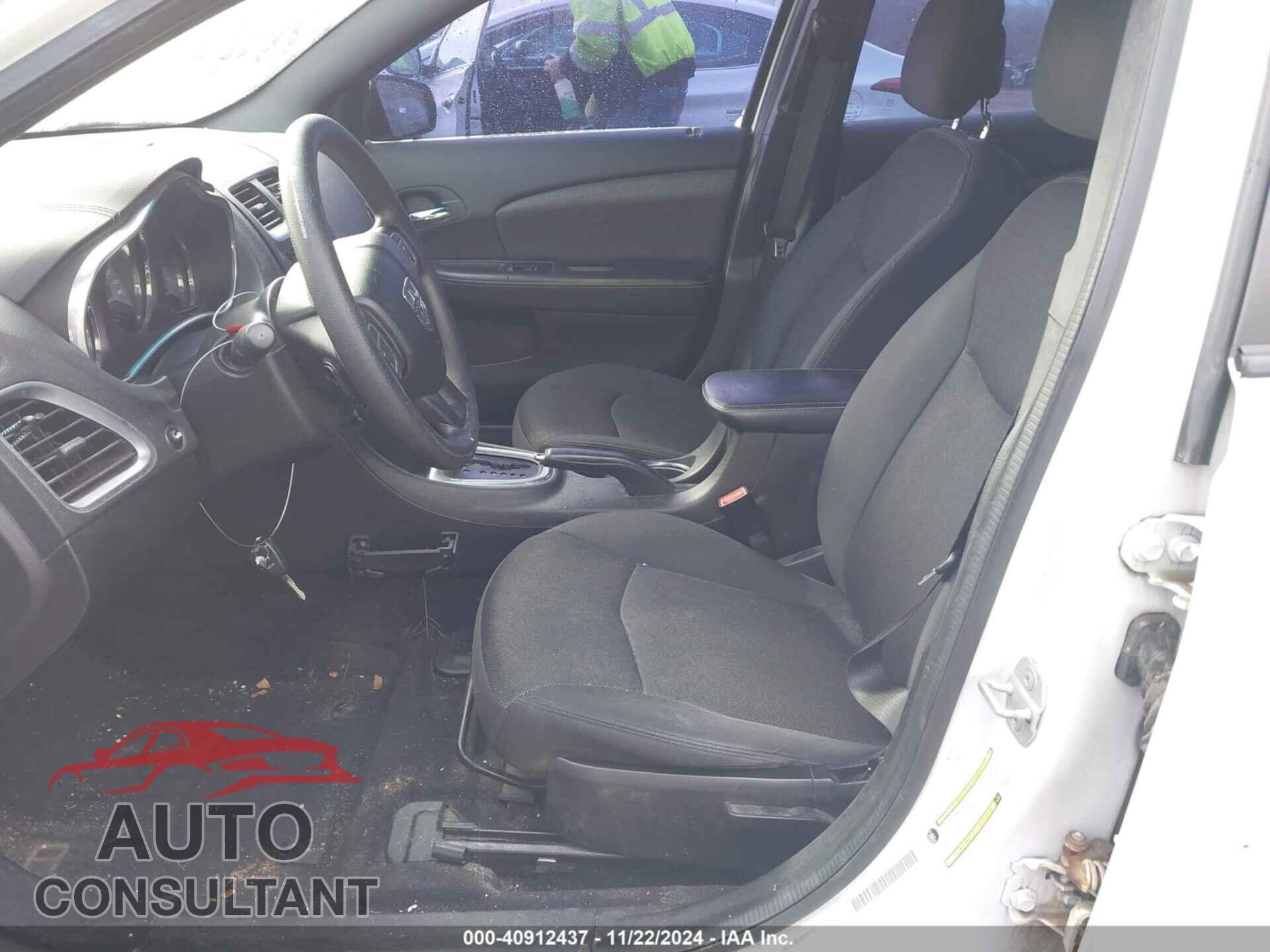 DODGE AVENGER 2013 - 1C3CDZAB1DN599199