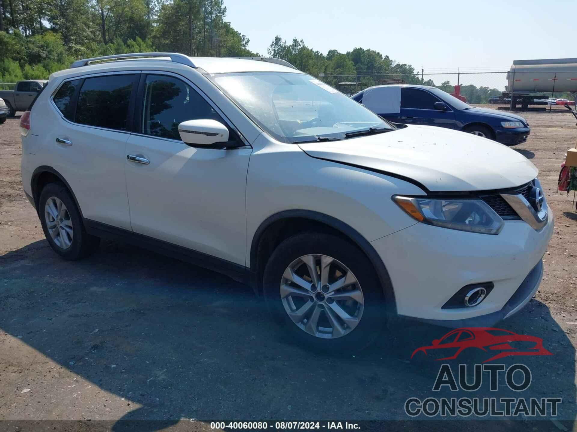 NISSAN ROGUE 2016 - KNMAT2MT6GP729455