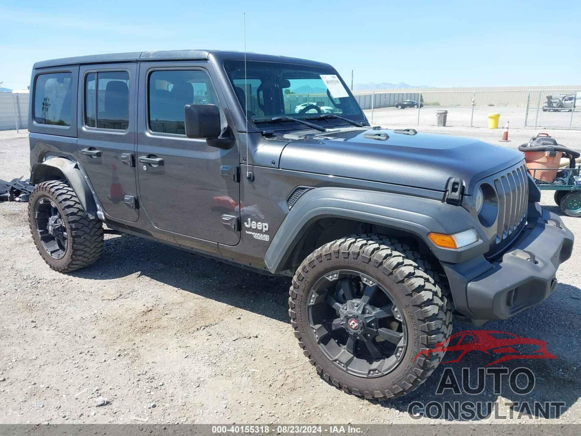 JEEP WRANGLER UNLIMITED 2018 - 1C4HJXDG7JW123499