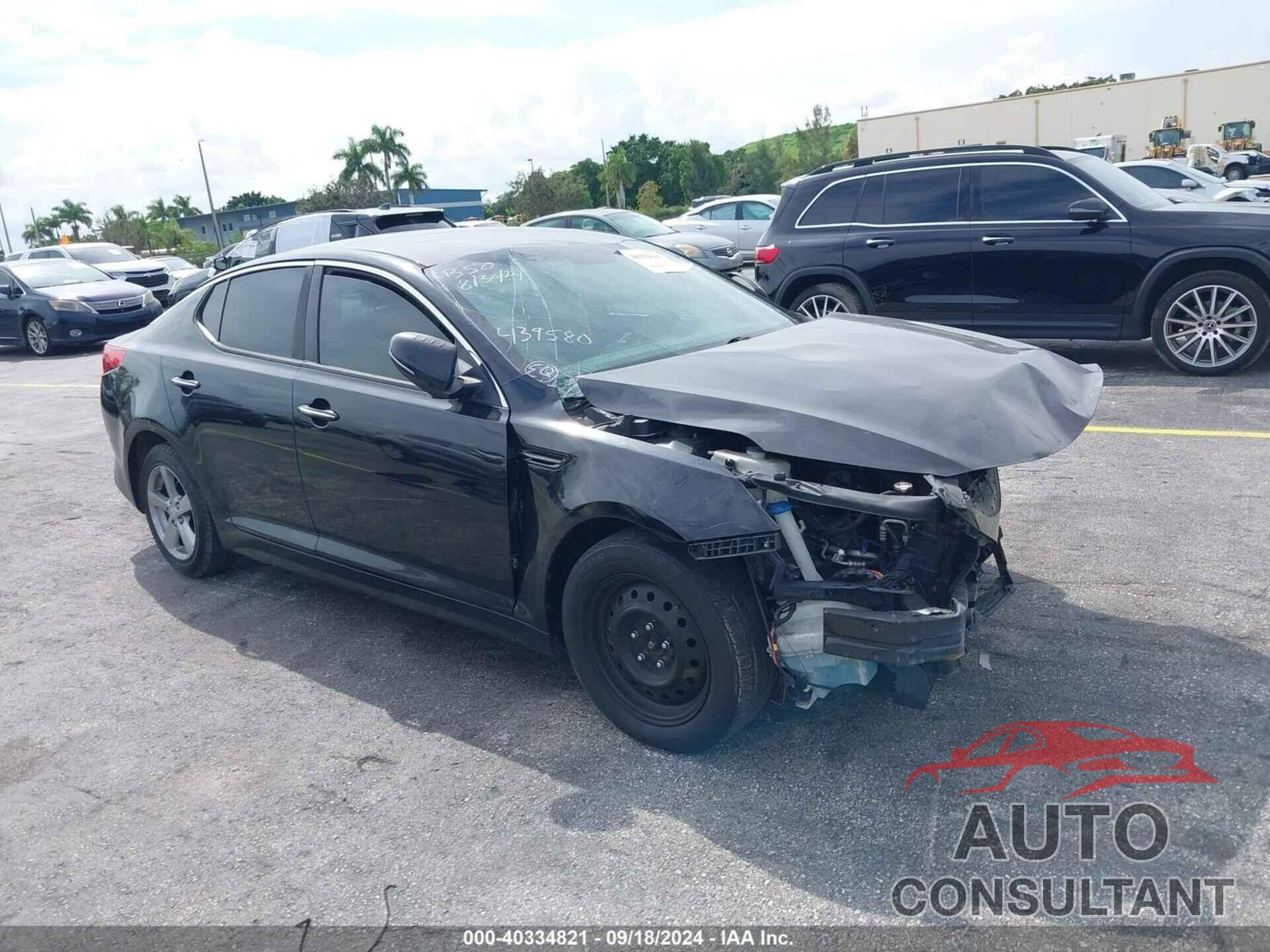 KIA OPTIMA 2015 - 5XXGM4A75FG439580