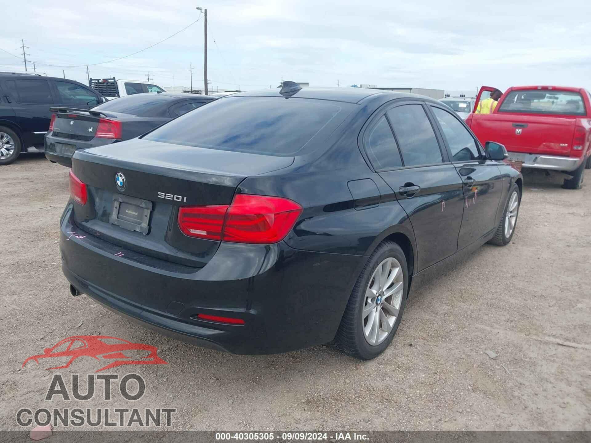 BMW 320I 2016 - WBA8E1G55GNT37155