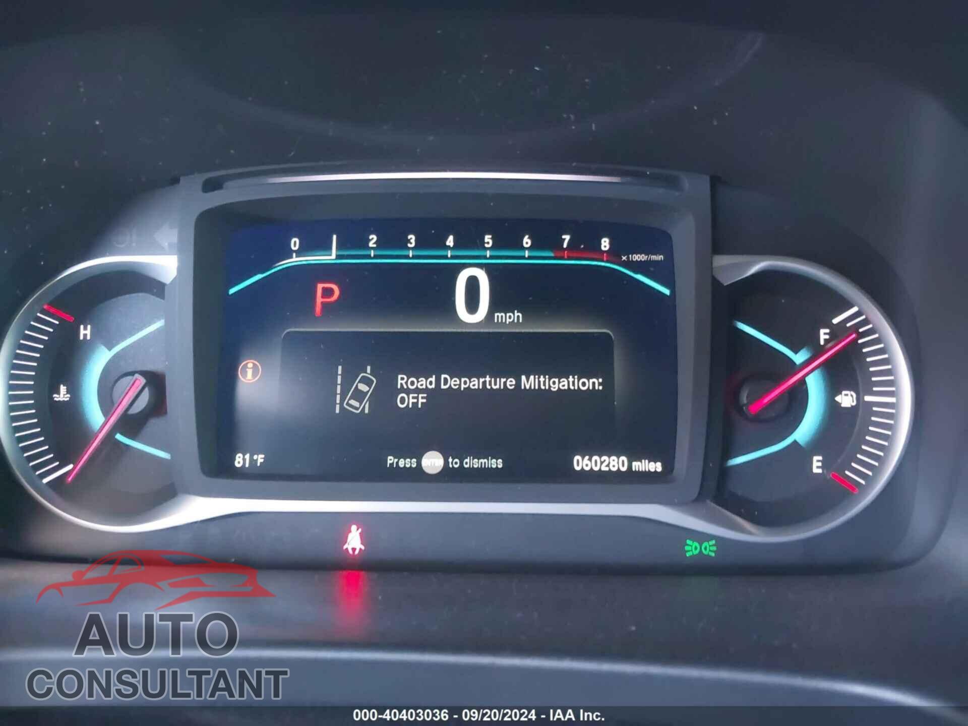 HONDA PILOT 2020 - 5FNYF5H52LB002336