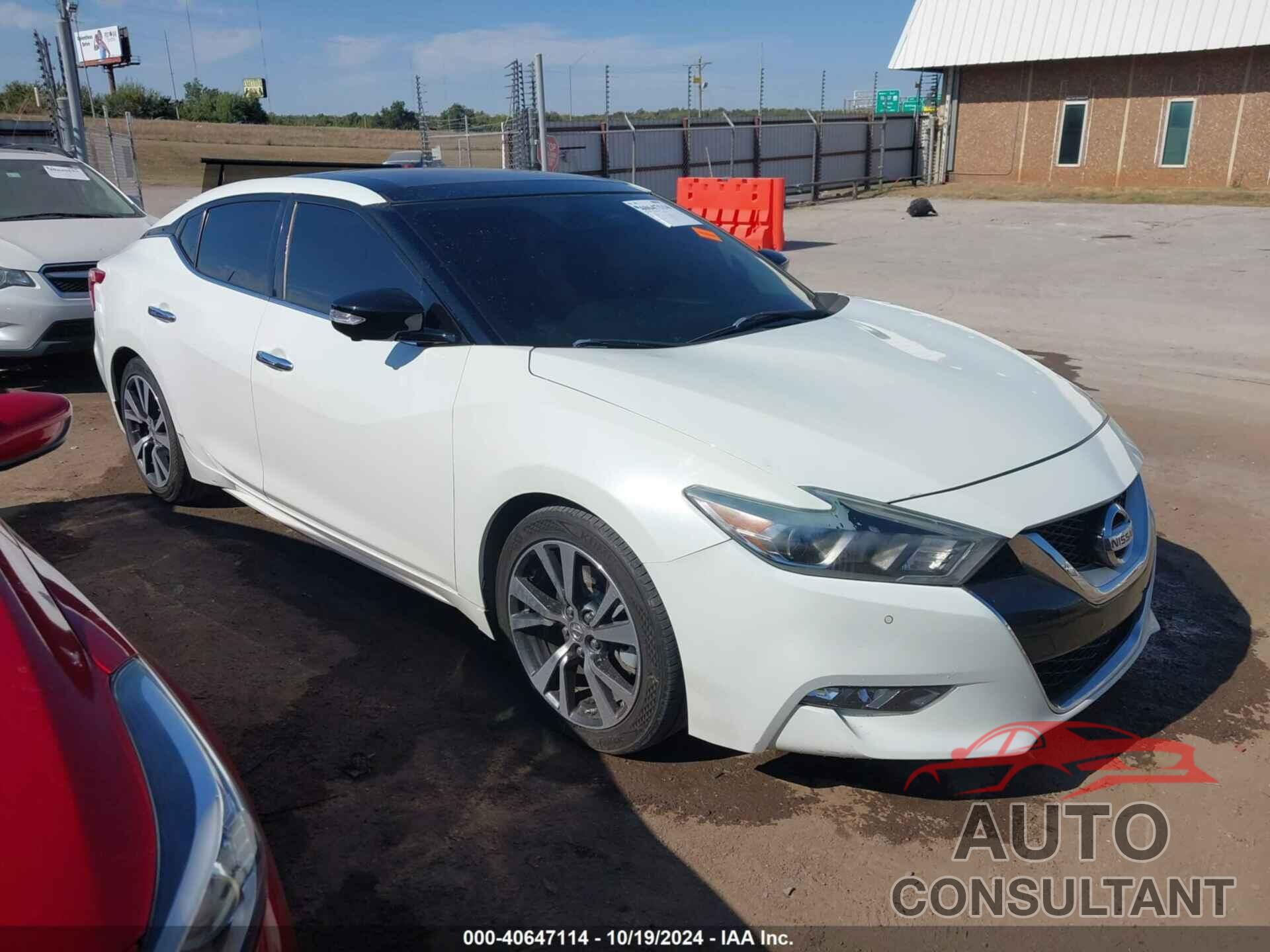 NISSAN MAXIMA 2017 - 1N4AA6AP5HC406825