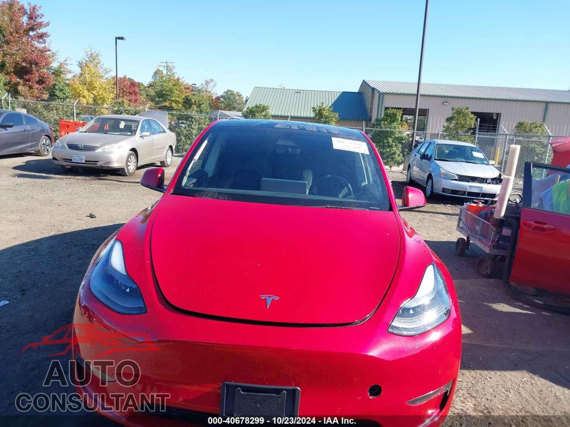 TESLA MODEL Y 2022 - 7SAYGAEE4NF534591