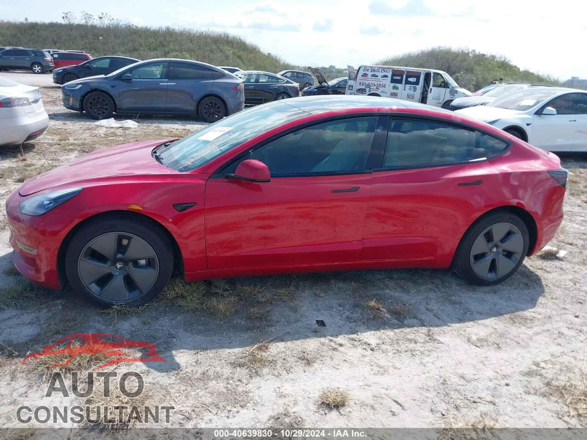 TESLA MODEL 3 2022 - 5YJ3E1EB3NF102335