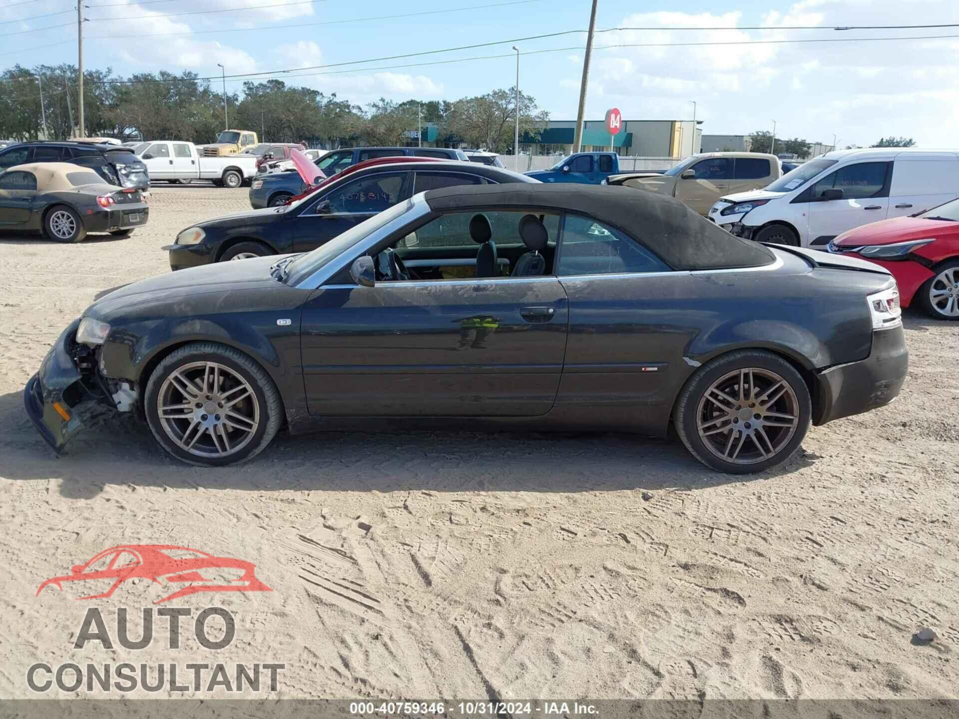 AUDI A4 2009 - WAUAF48HX9K011252
