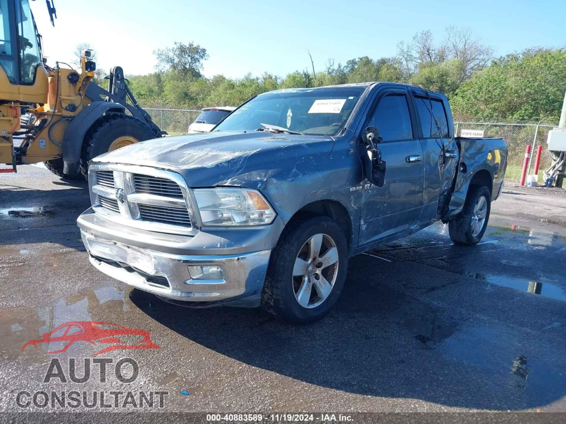 DODGE RAM 1500 2010 - 1D7RB1CT6AS100371