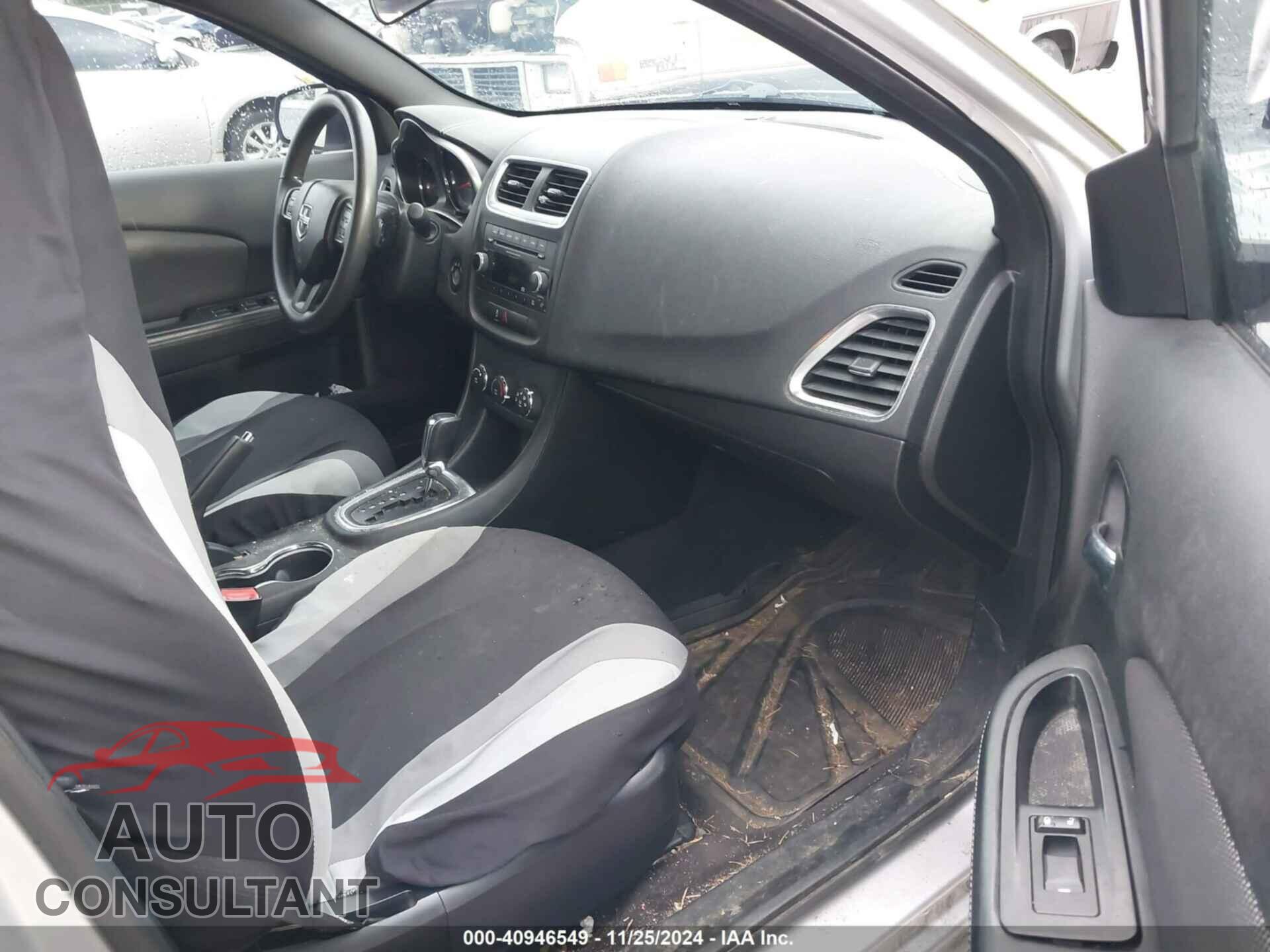 DODGE AVENGER 2012 - 1C3CDZAB2CN174704