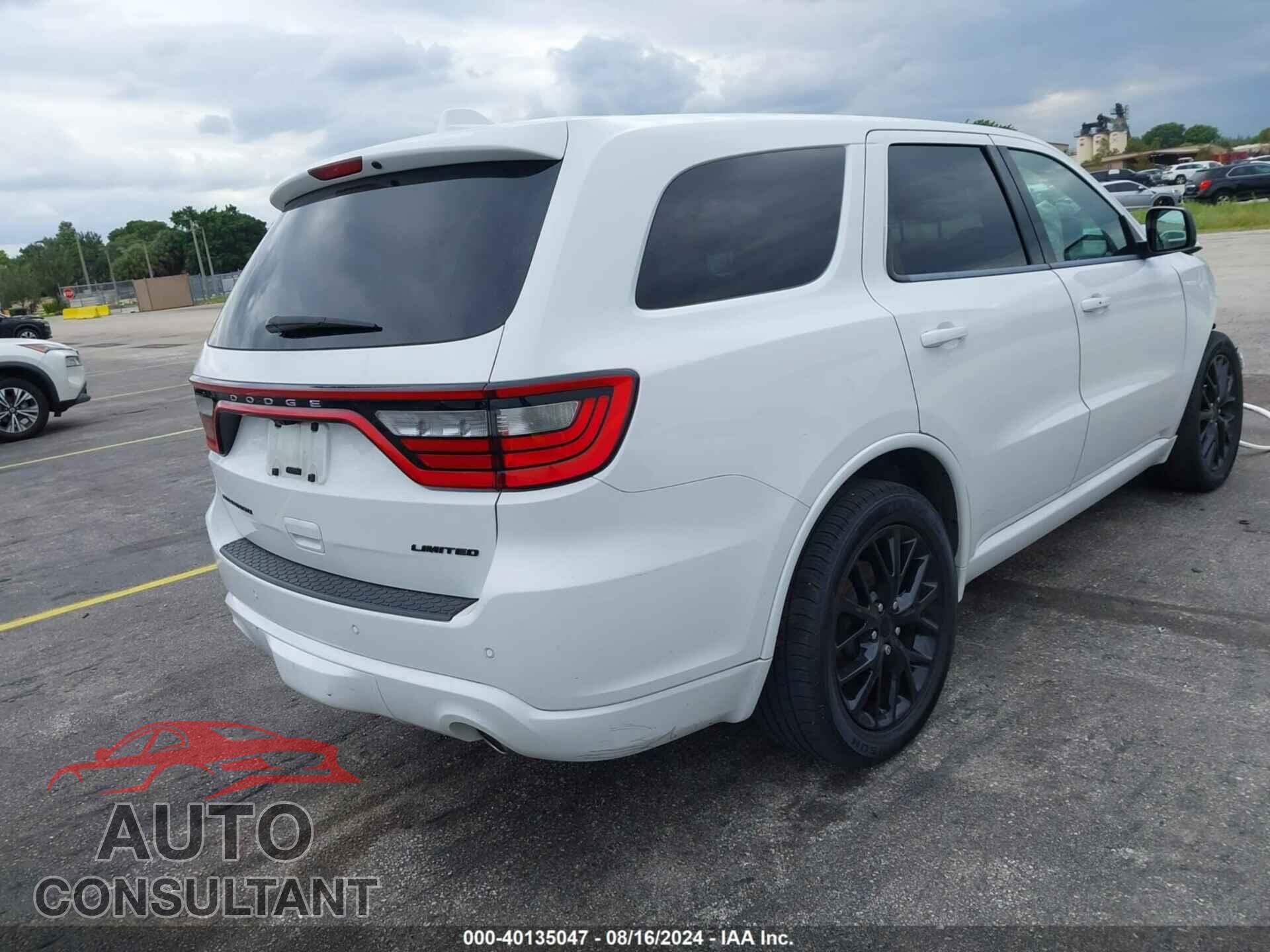 DODGE DURANGO 2016 - 1C4RDHDG5GC502142