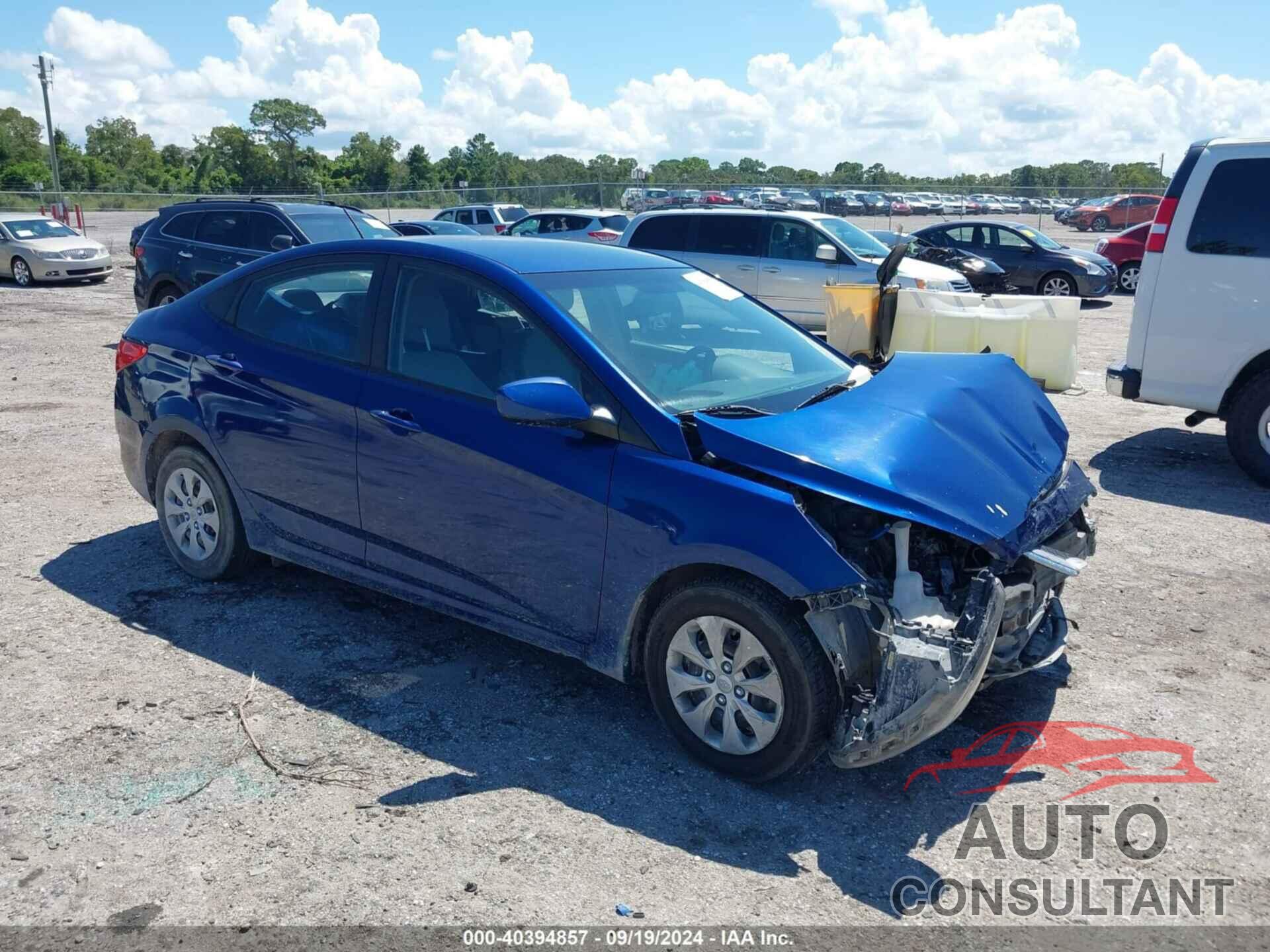 HYUNDAI ACCENT 2017 - KMHCT4AE8HU206544