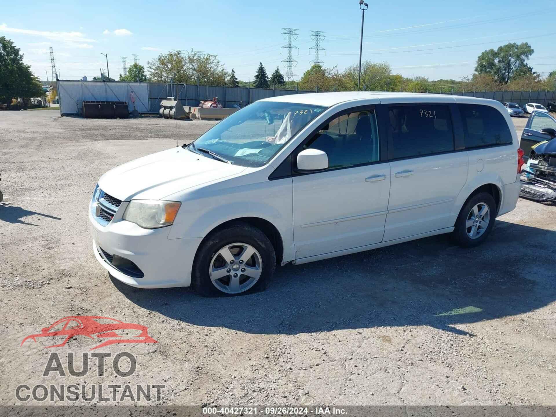 DODGE GRAND CARAVAN 2013 - 2C4RDGCG9DR527432