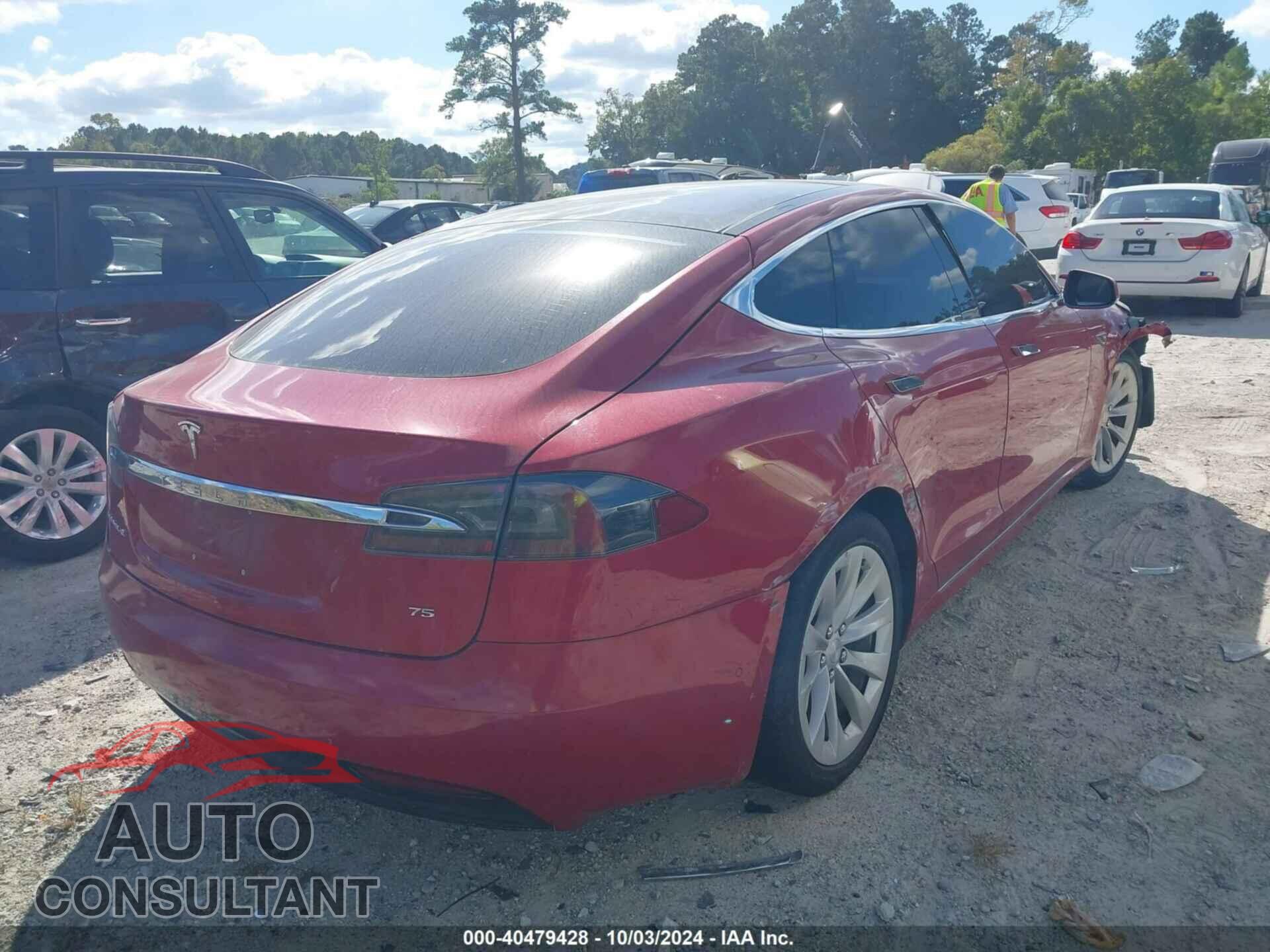 TESLA MODEL S 2016 - 5YJSA1E10GF156001