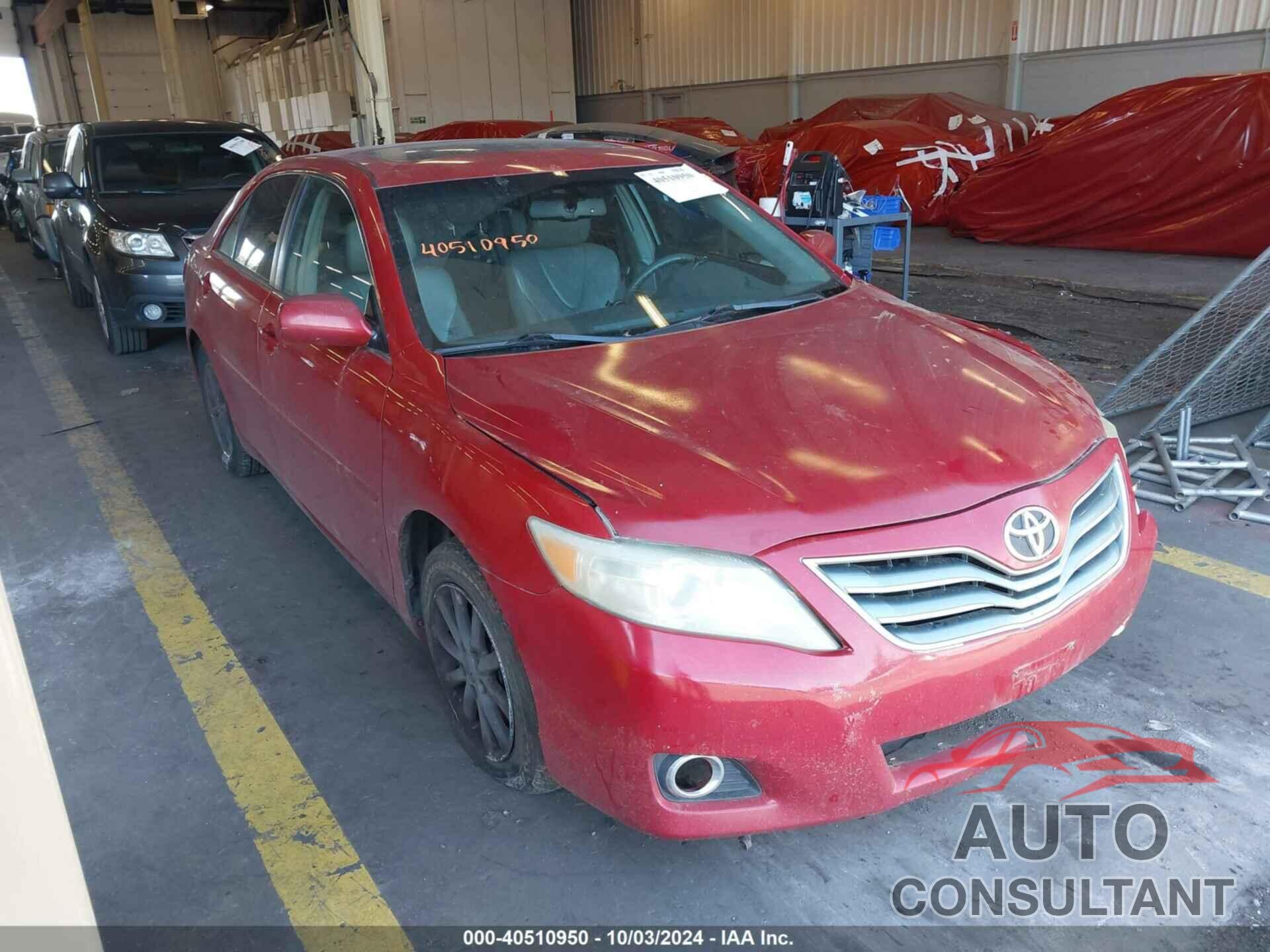 TOYOTA CAMRY 2010 - 4T1BF3EK6AU106297