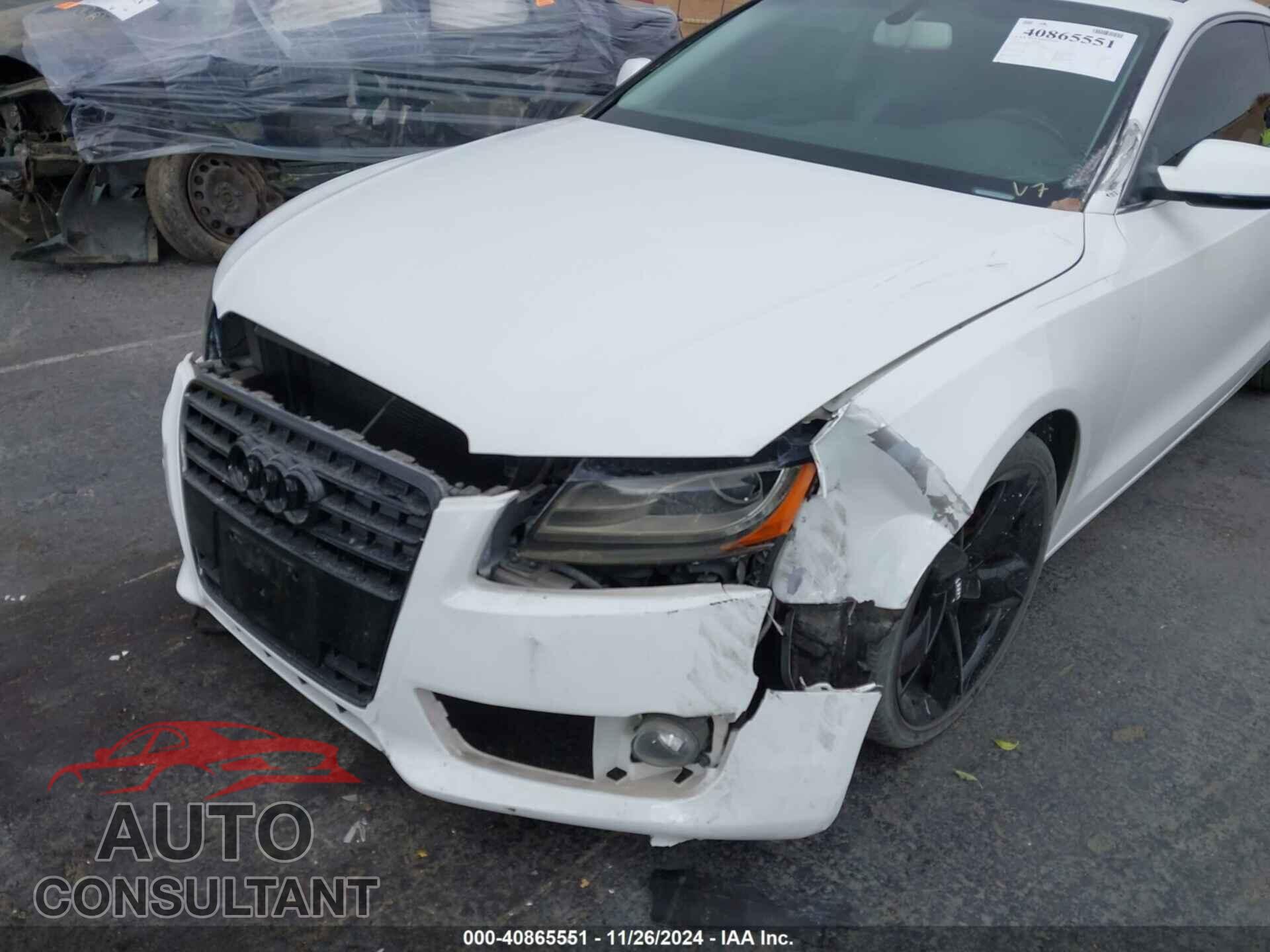 AUDI A5 2010 - WAULFAFR4AA031347