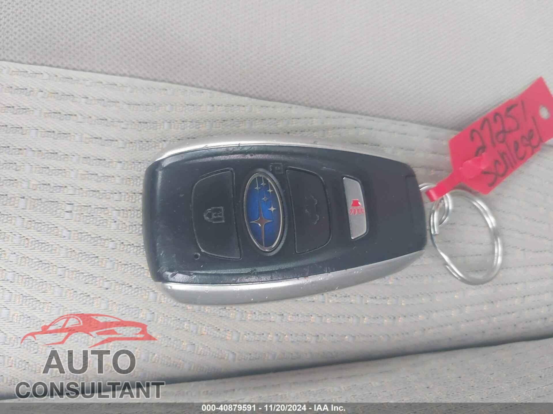 SUBARU ASCENT 2019 - 4S4WMAFD2K3422220