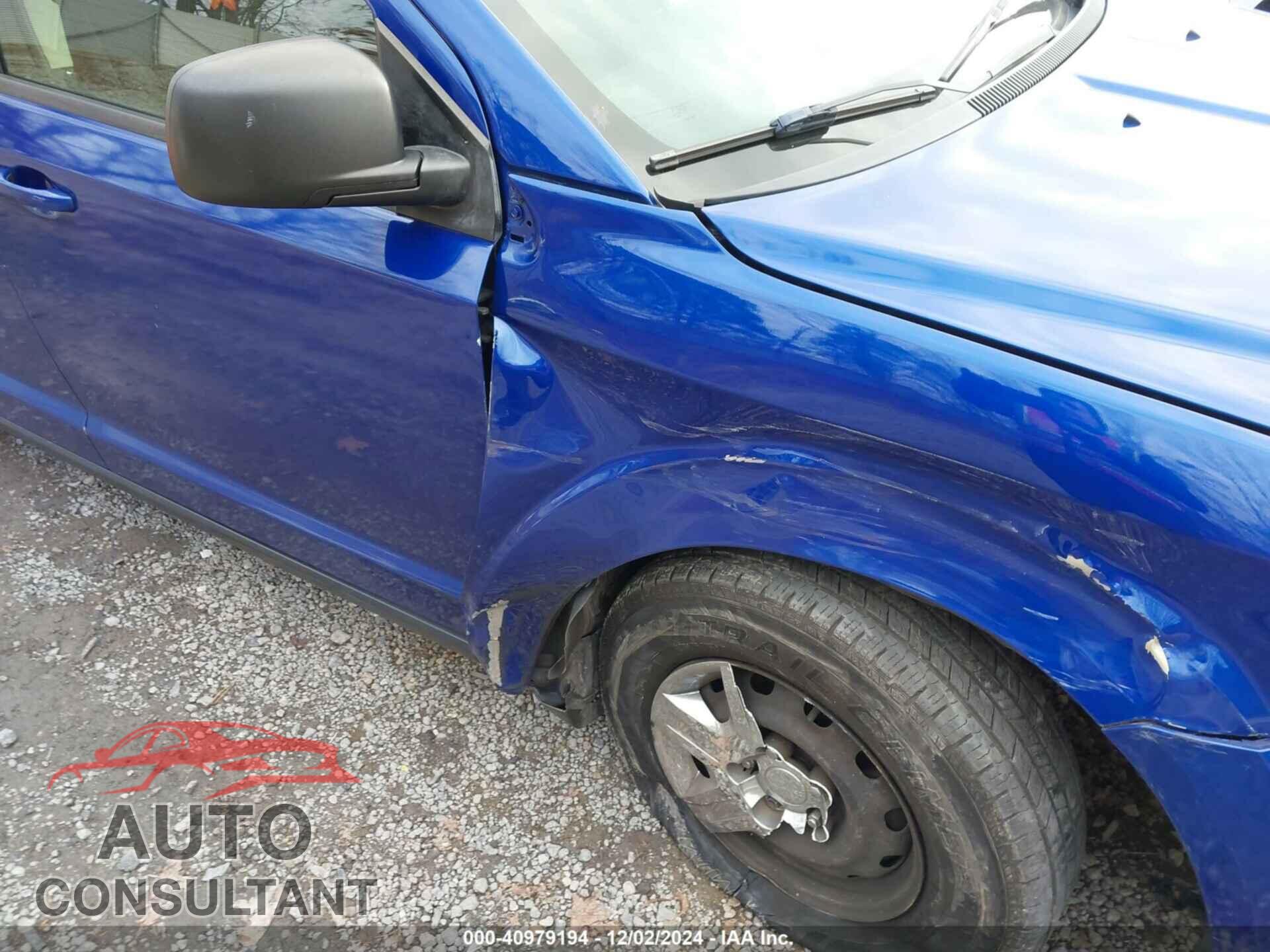 DODGE JOURNEY 2012 - 3C4PDCAB2CT366876